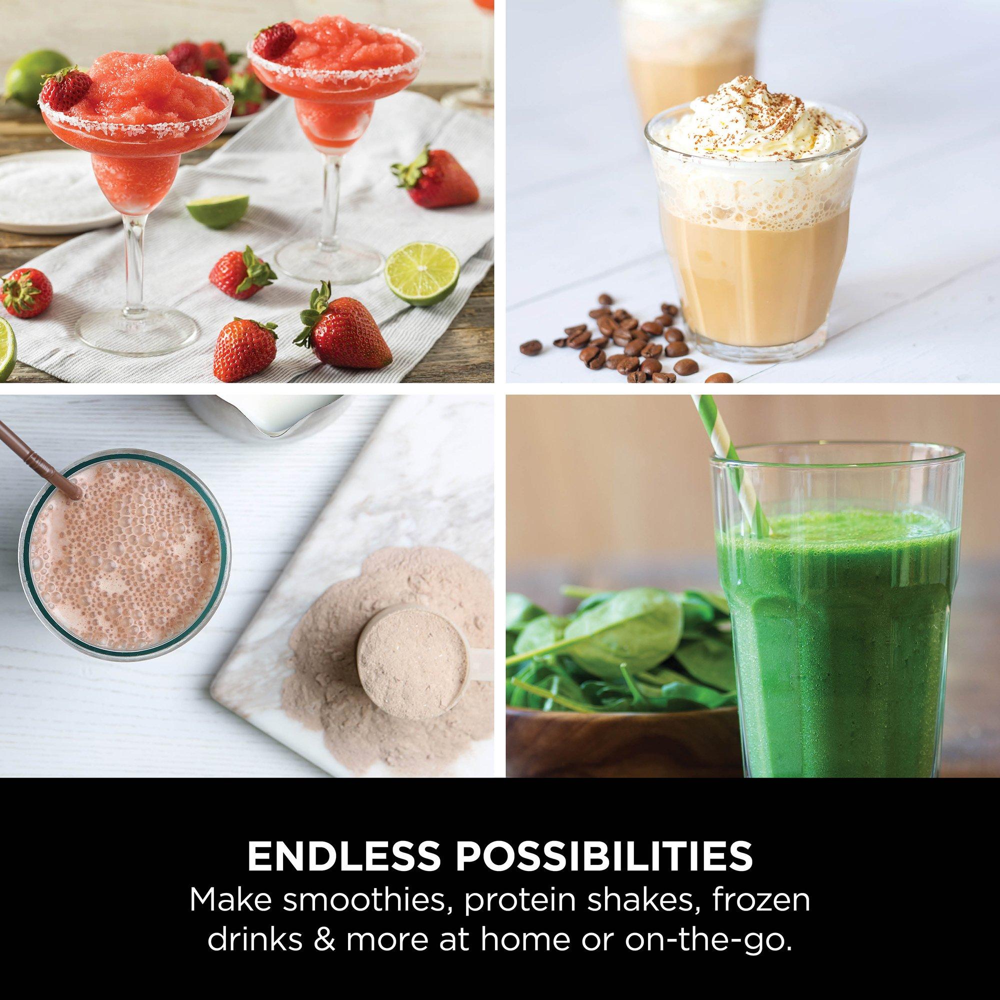 Black - Ninja - Blast Cordless Portable Blender – Black BC151UKBK - 7