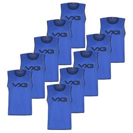 VX3 Hi Viz Mesh Training Bibs Junior