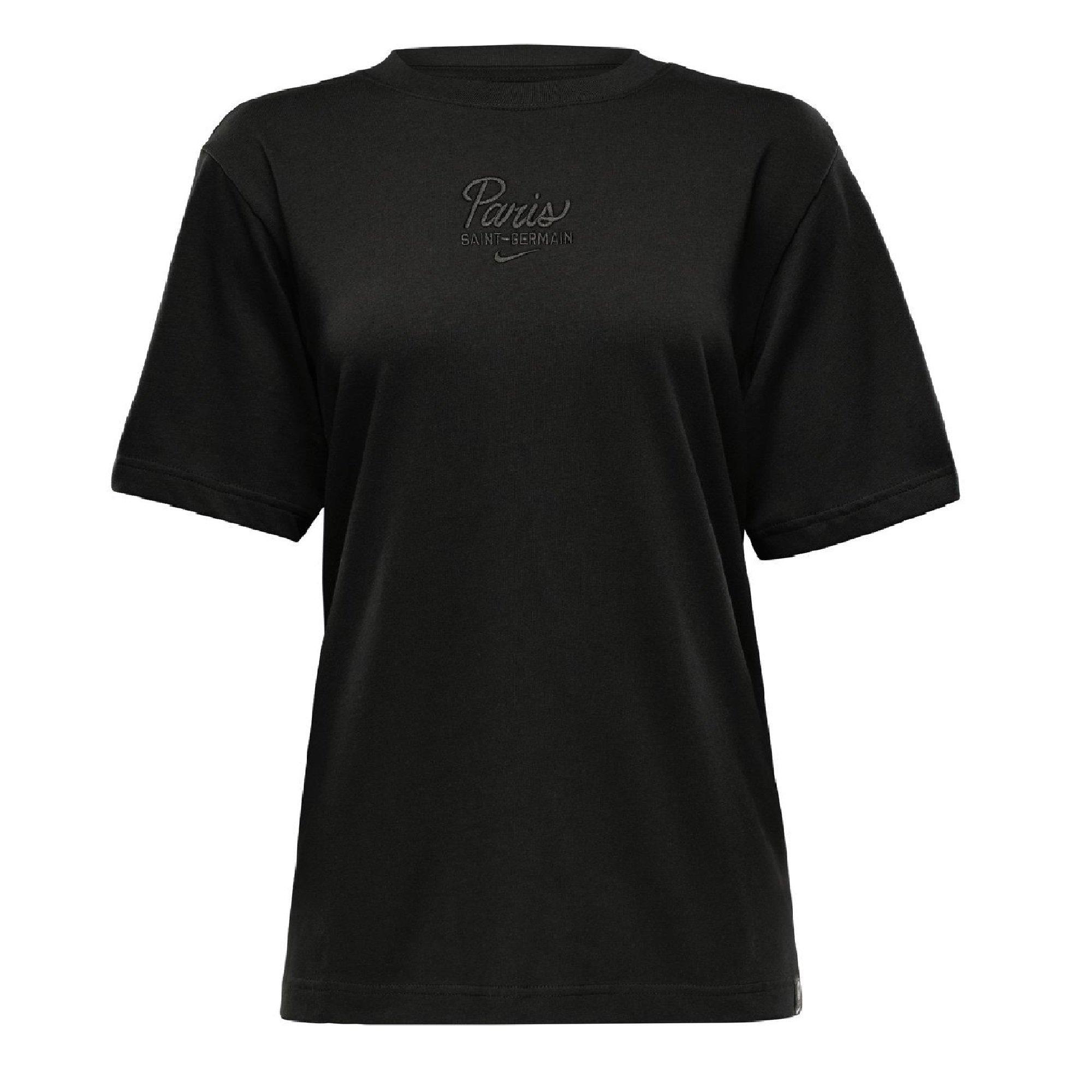 Zwart - Nike - Paris Saint Germain Premium Essentials T-shirt Womens - 1