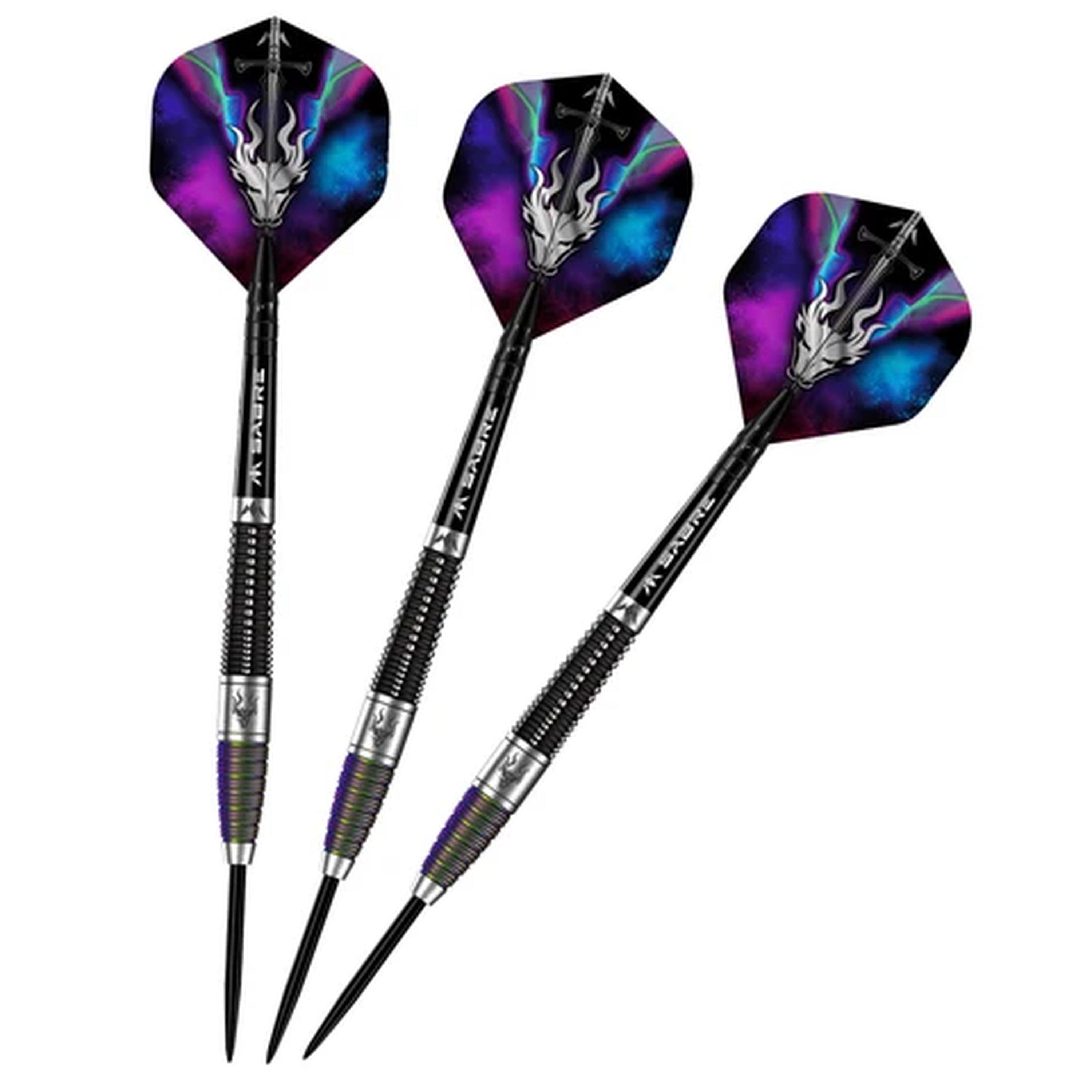 Black & Coral - Mission Darts - Mission Occult Darts - Steel Tip - 90% Tungsten - 8
