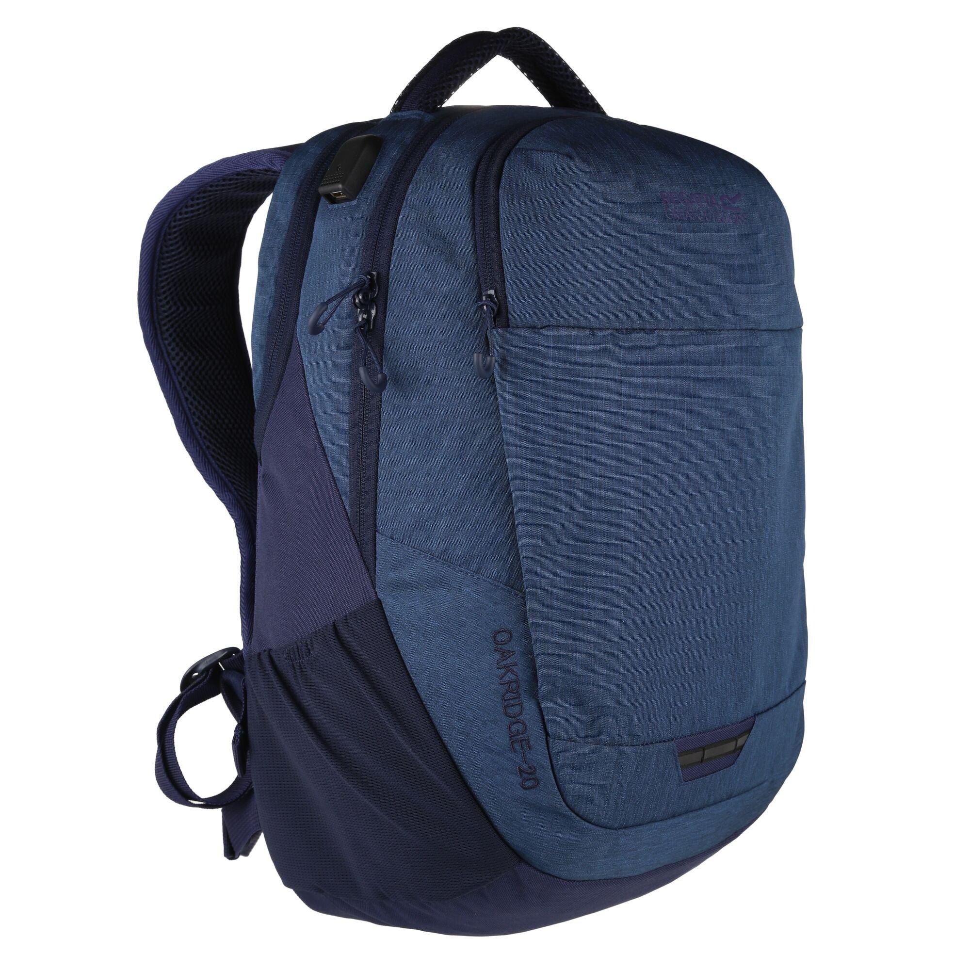 Navy/Dkdenim - Regatta - Oakridge Air 20L Backpack - 1