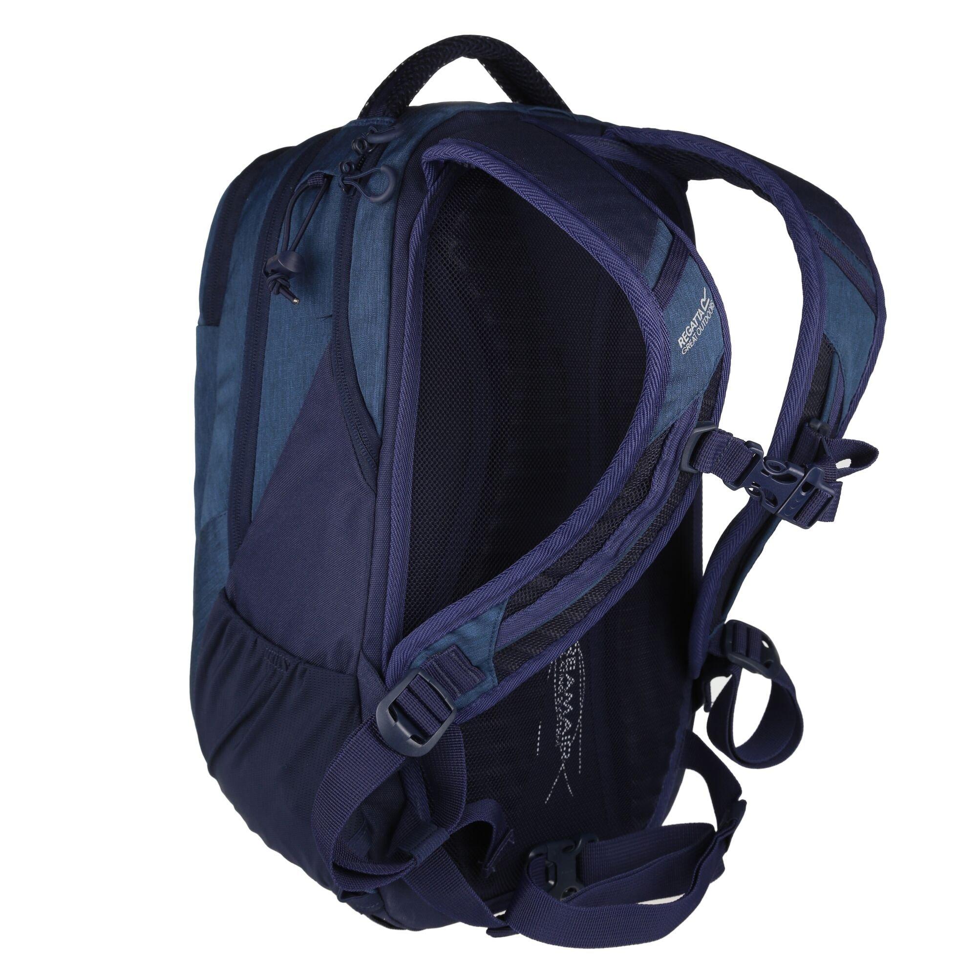 Navy/Dkdenim - Regatta - Unisex Adults Oakridge Air Backpacks - 3