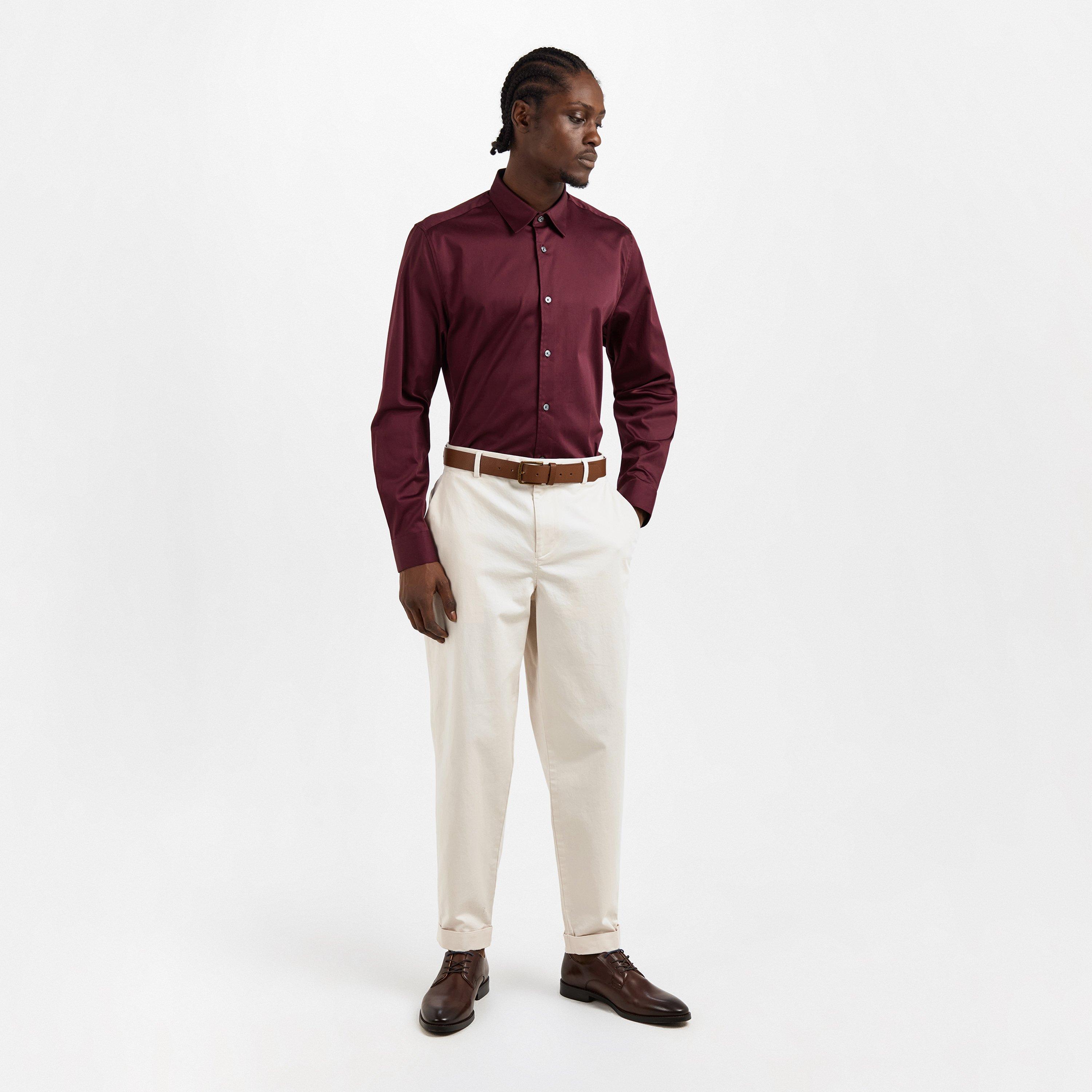 Ecru - Ted Baker - Men's Tapered Trousers - 6