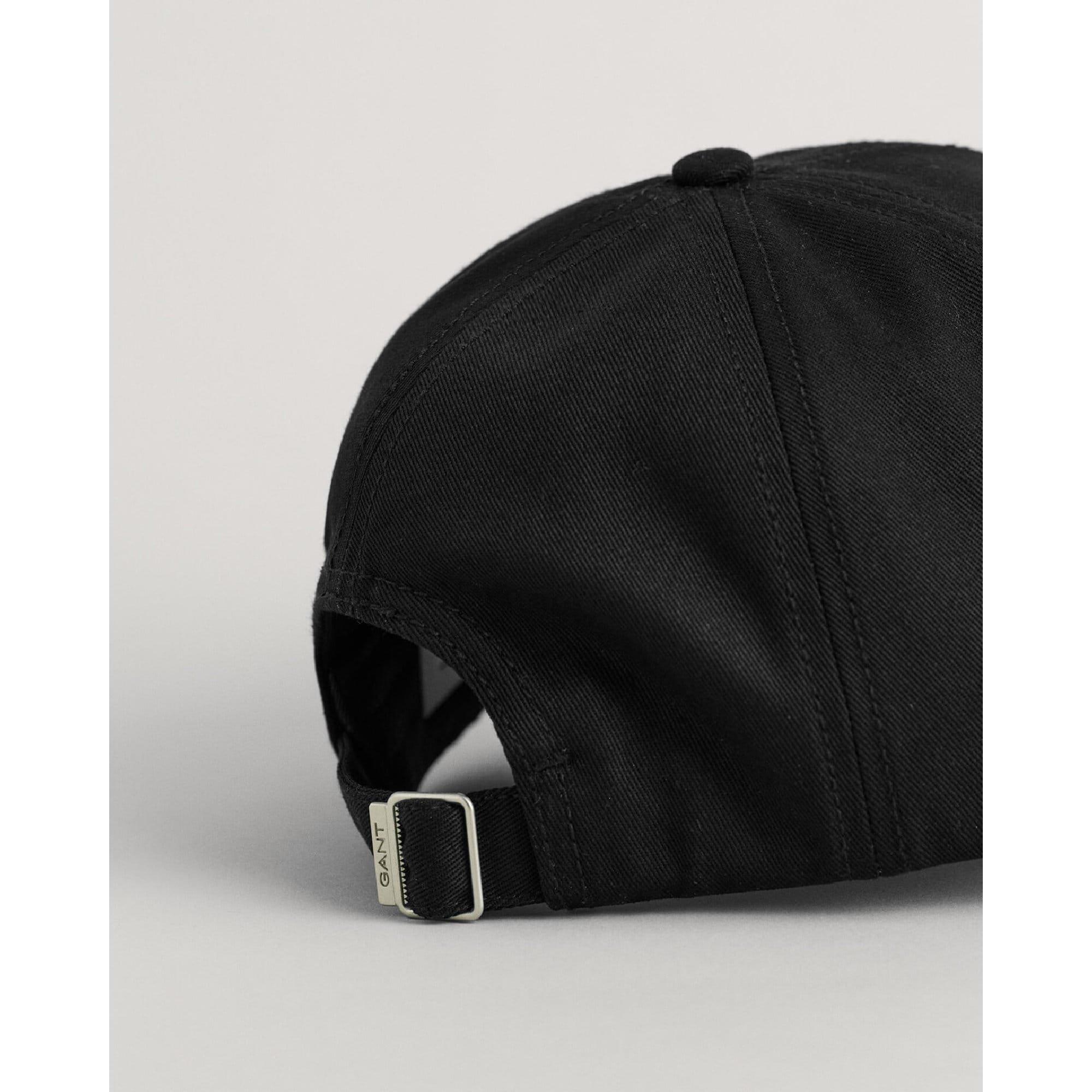 Black - Gant - Cotton Twill Cap - 3
