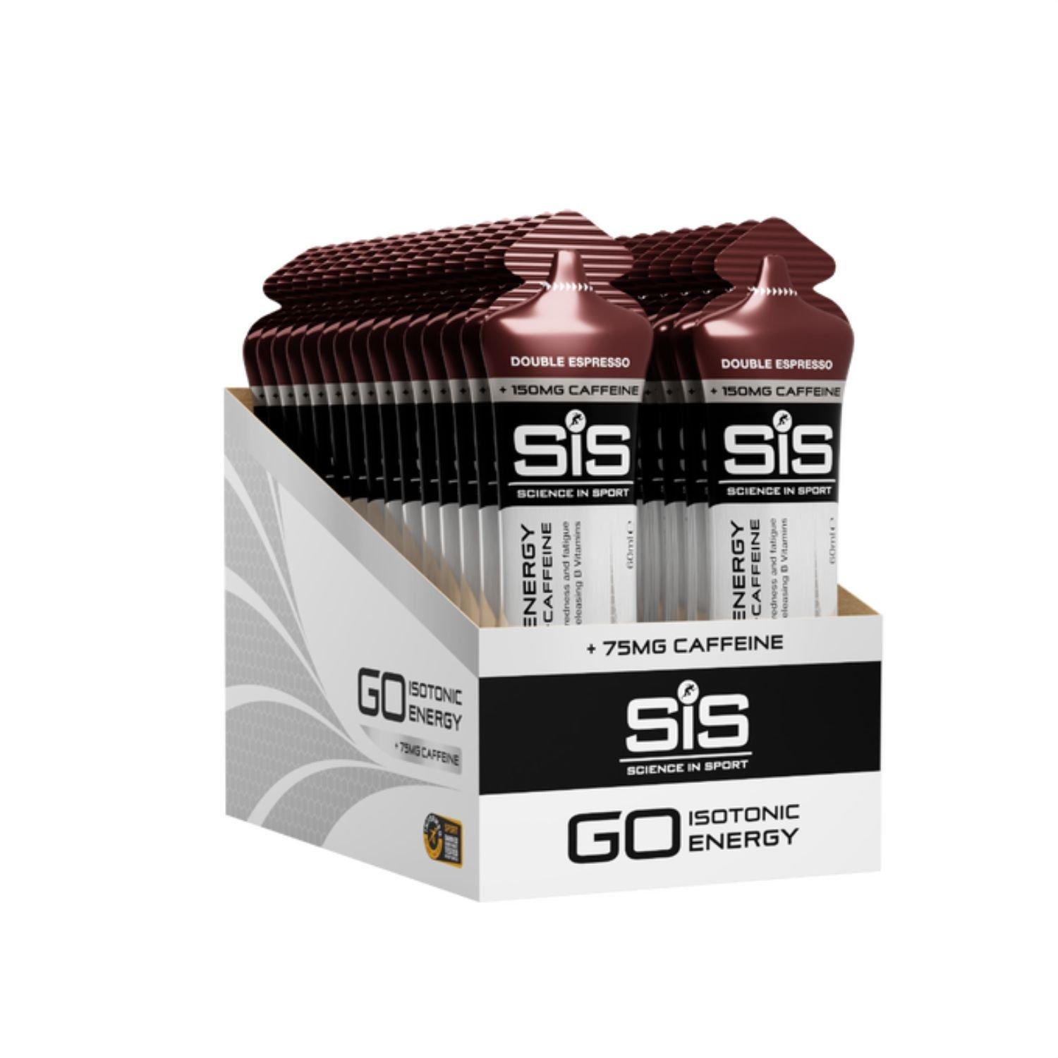 Sis  Go Gel + Caffeine (30 Pack) - Double Espresso - Pack of 30