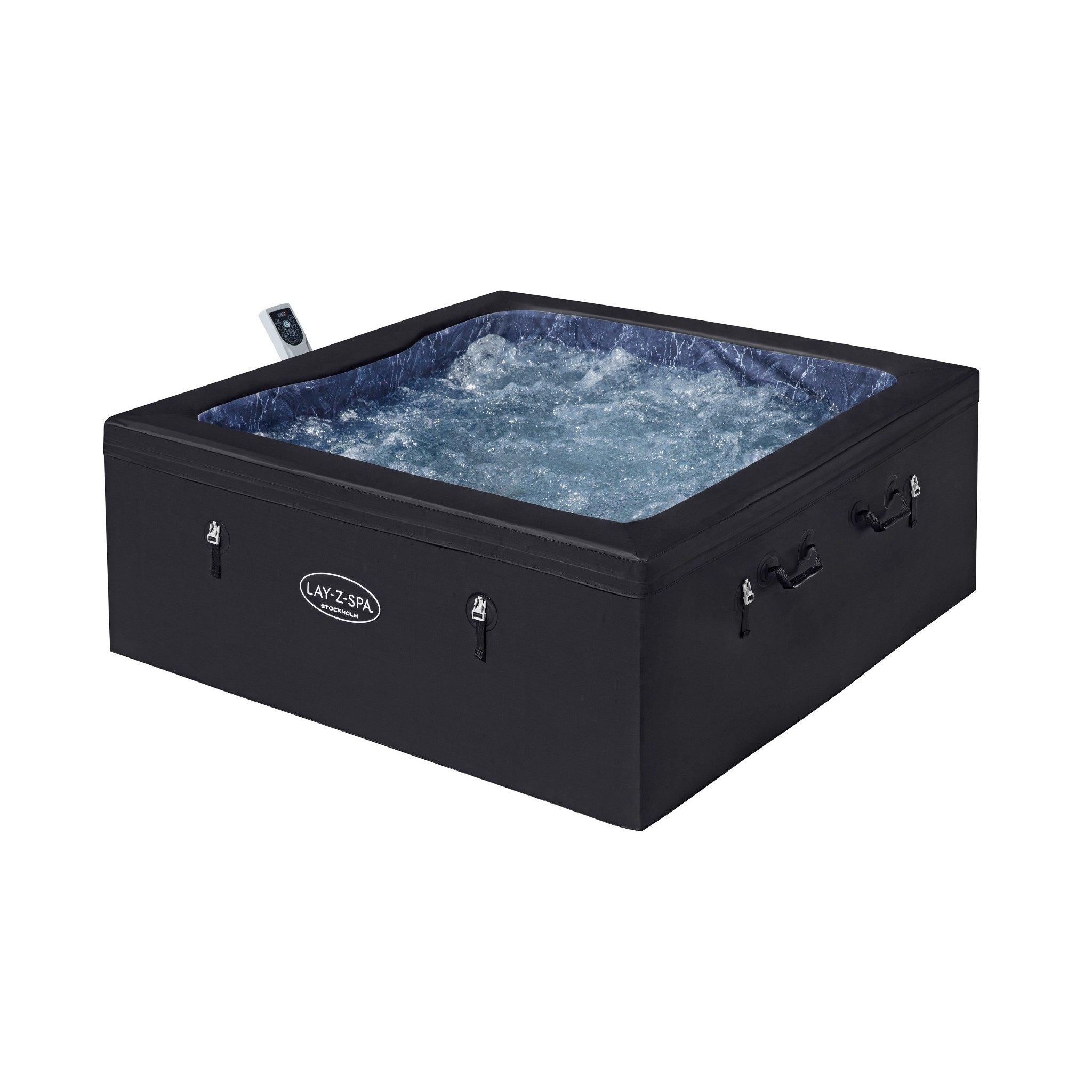 Black - Lay-Z-Spa - Lay-Z-Spa Stockholm ThermaCore™ UltraFit™ Hot Tub - 3