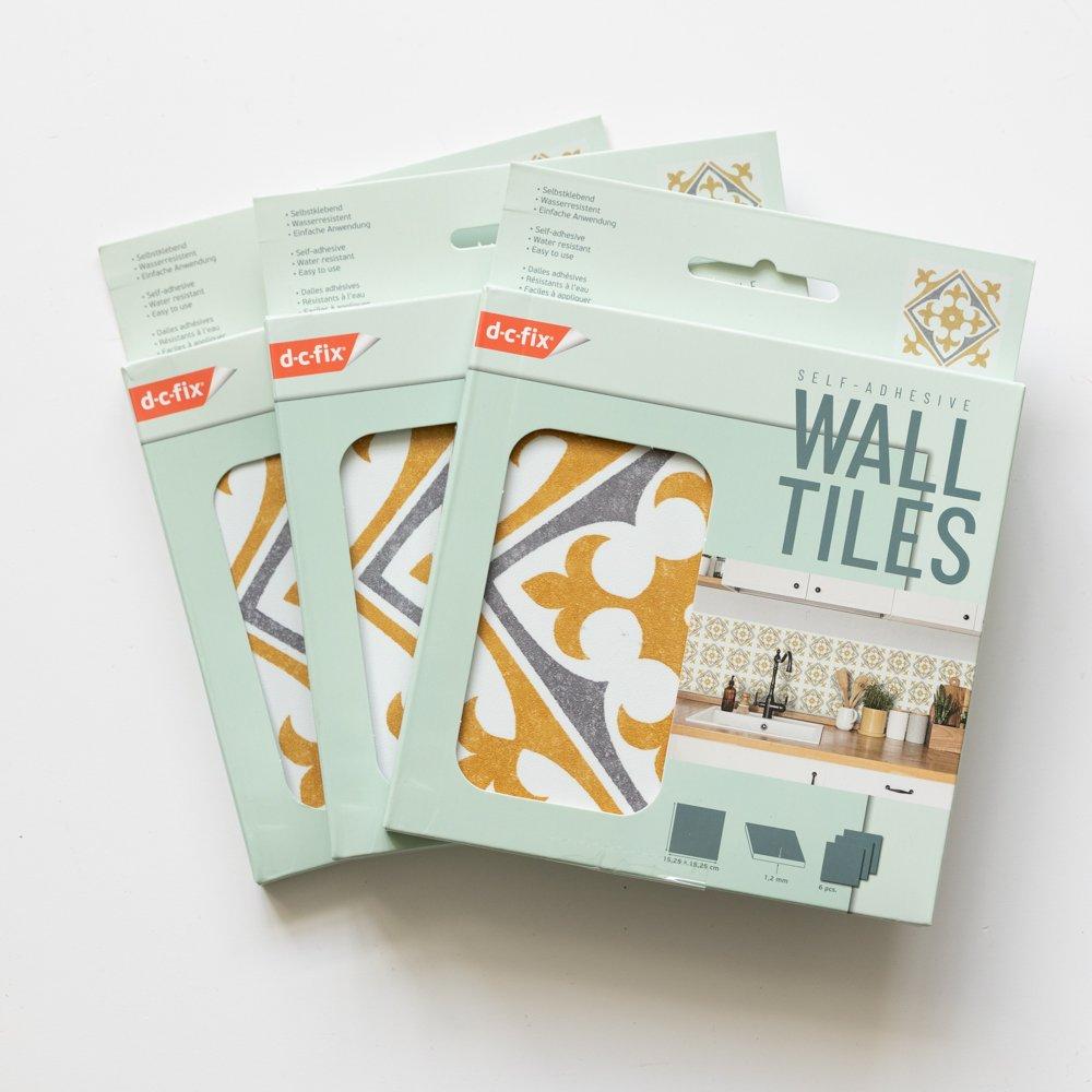 Gold - D C Fix - Self Adhesive Vinyl Wall Tiles Nadia Gold - 2