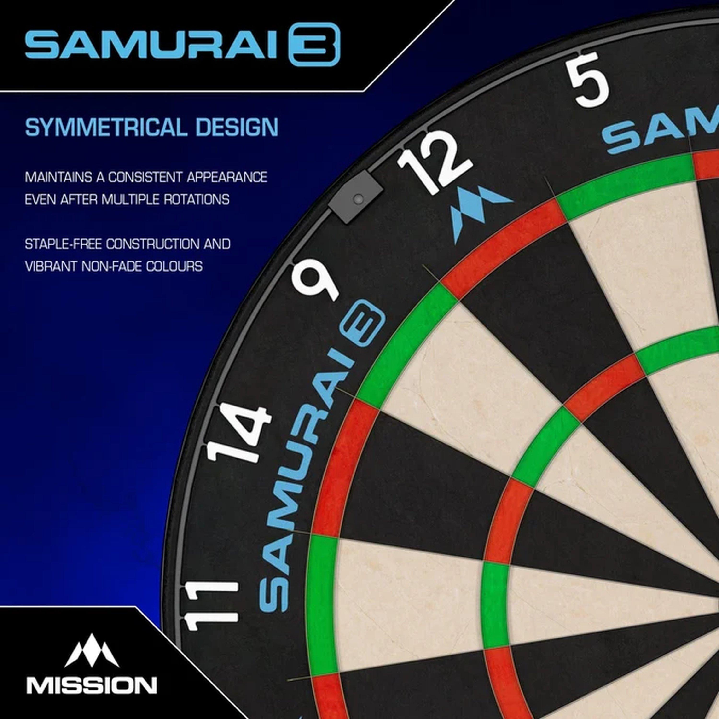 White Spider - Mission Darts - Mission Samurai 3 Professional Dartboard - 3