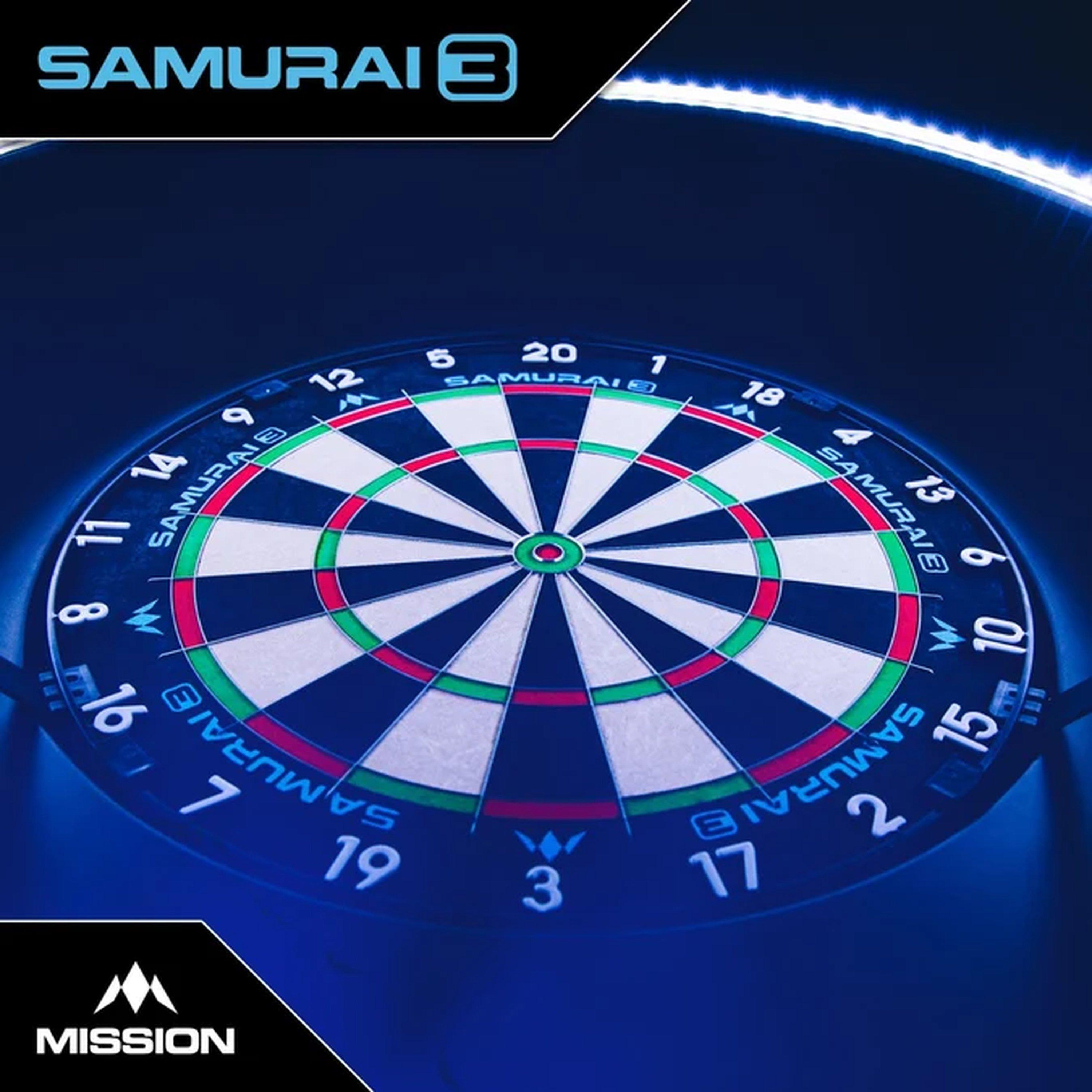 White Spider - Mission Darts - Mission Samurai 3 Professional Dartboard - 6