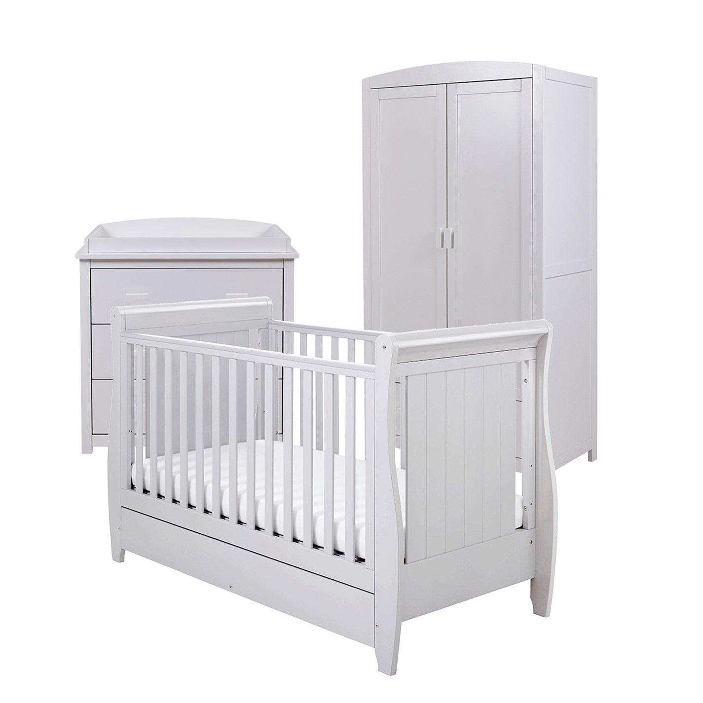 Babymore  Newborn Stella 3 Piece Room Set - Grey - Variable