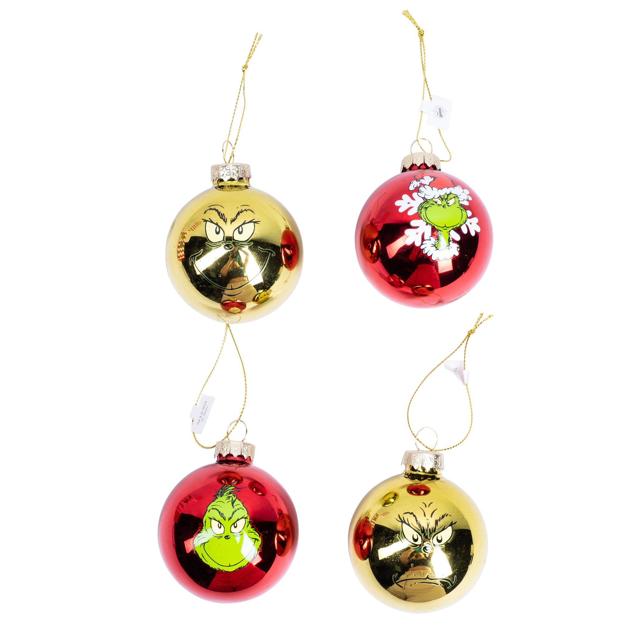 Multi - Grinch - The Grinch Bauble 4 Pack - 3