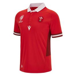 Macron Wales RWC 2023 Rugby Home Shirt  Adults