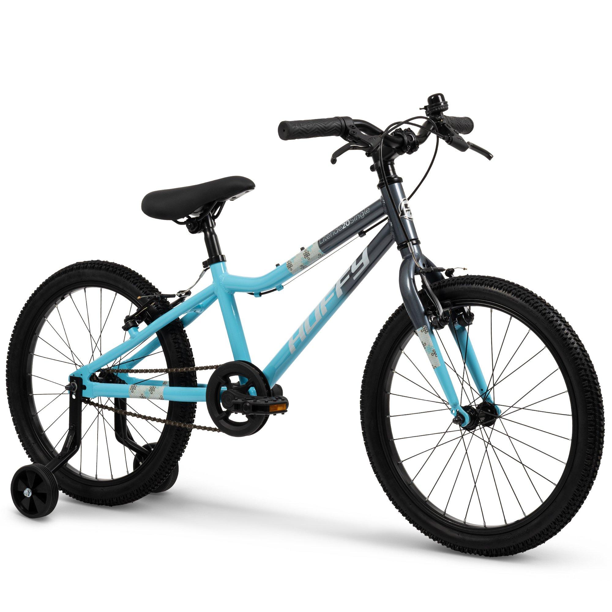 Blue - Huffy - Huffy 20 Literide Single Speed Bike - Lagoon - 1