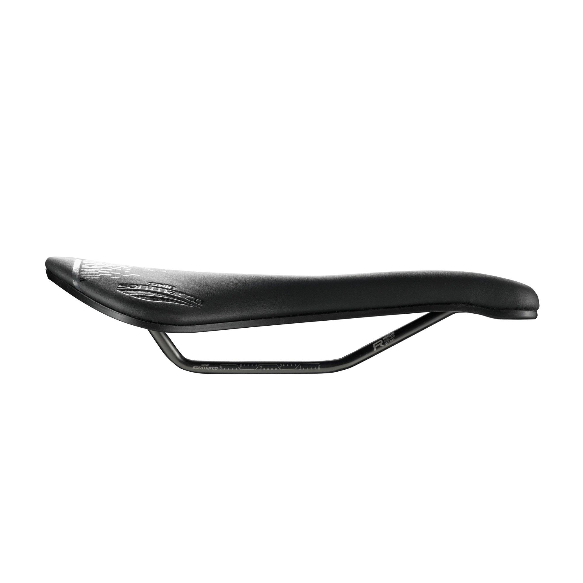Black - Selle San Marco - Selle San Marco Aspide Short Racing Saddle S3 - 2