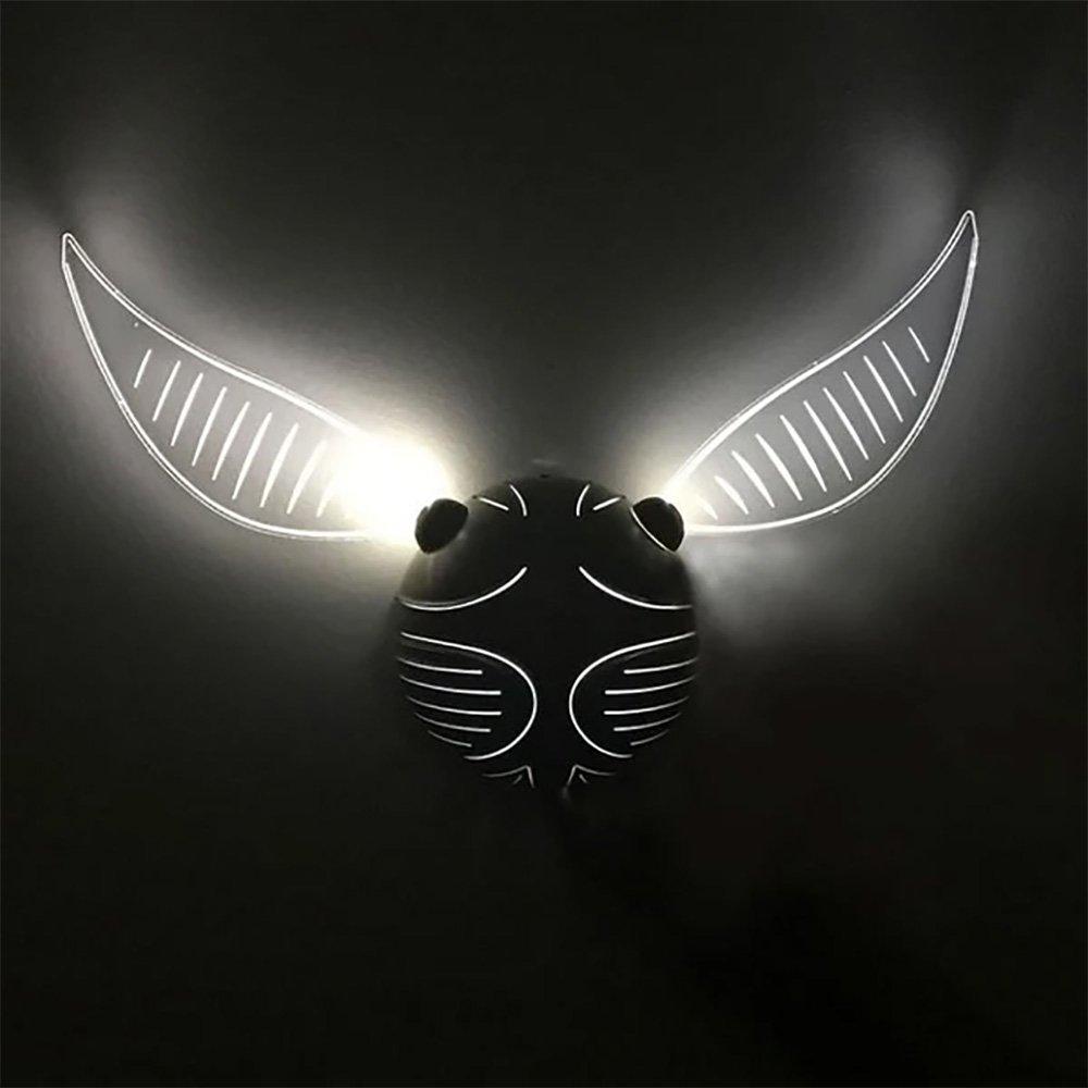 Gold - Harry Potter - Harry Potter Golden Snitch Wall Light - 3