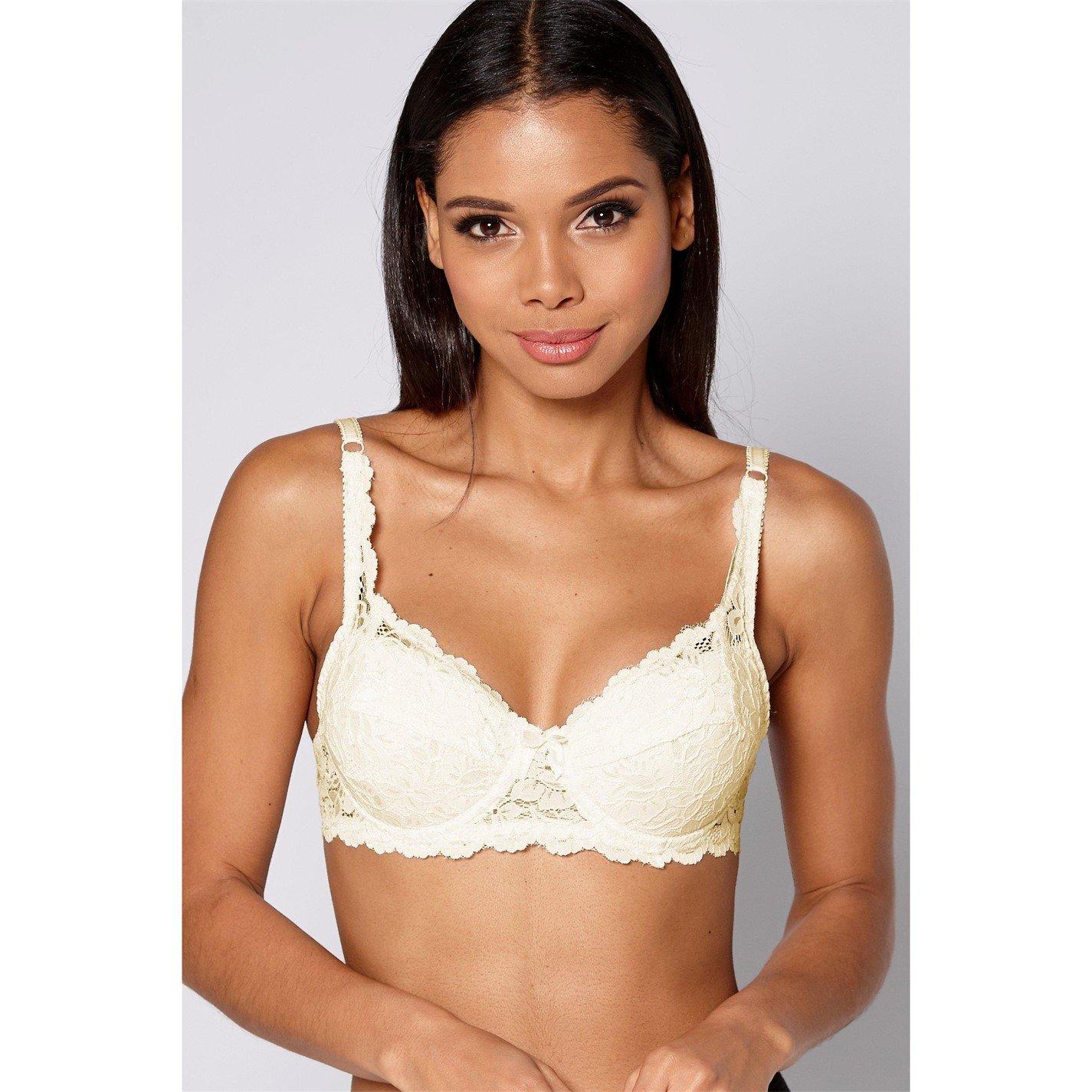 Valbonne Underwired B-DD Full Cup Floral Lace Bra