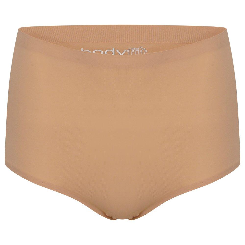 Bodyfit Women's Soft Stretch No Vpl Full Brief - Nude - XXL