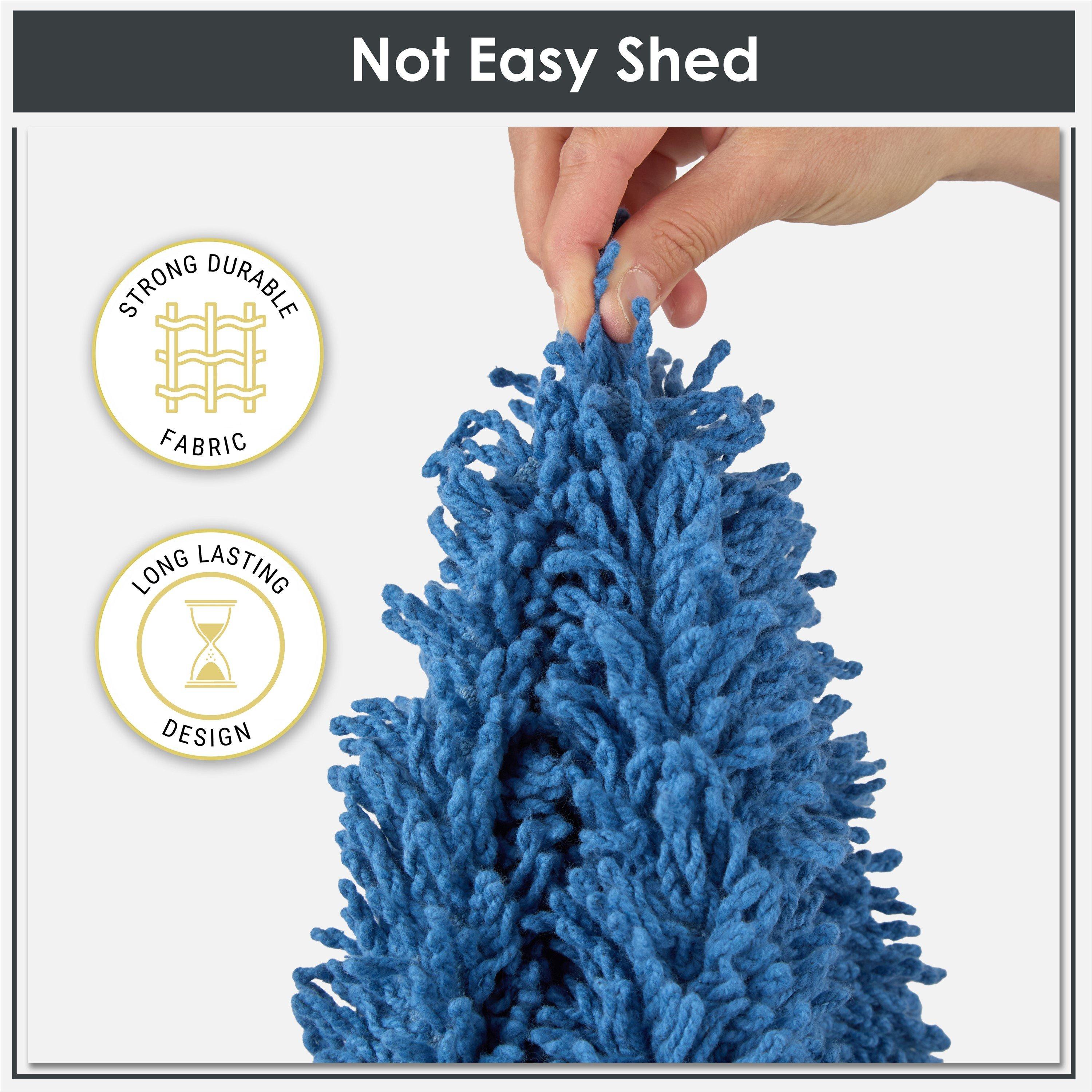Cobalt Blue - Emma Barclay - 2 Piece Bath Mat Set Cotton Absorbent Tumble Twist - 3