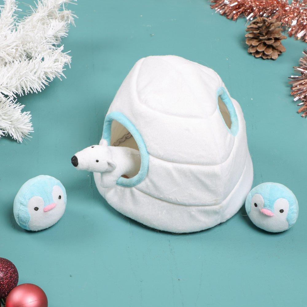 Pet Brands  Hide And Seek Igloo Toy - 
