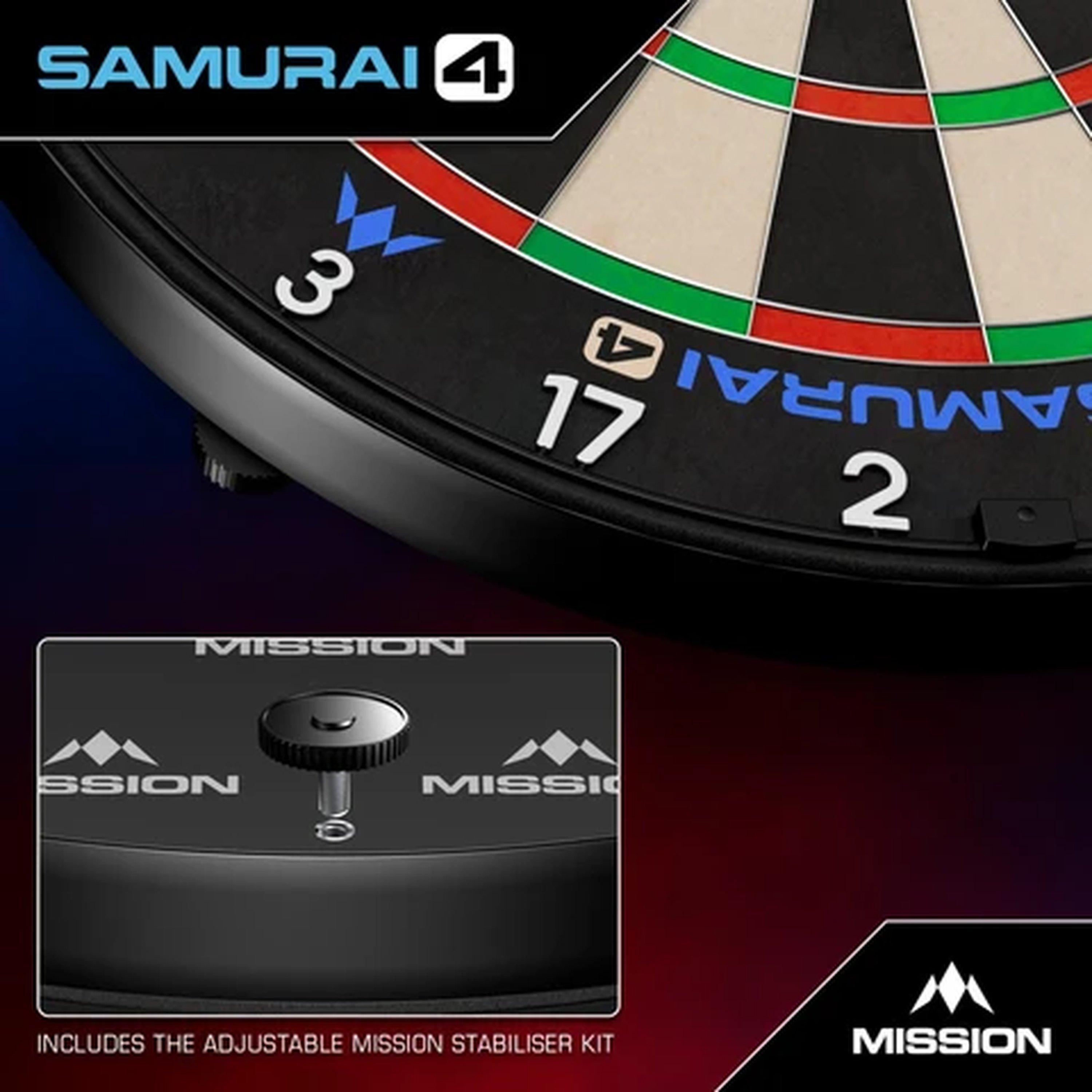 White Spider - Mission Darts - Mission Samurai 4 Professional Dartboard - 6
