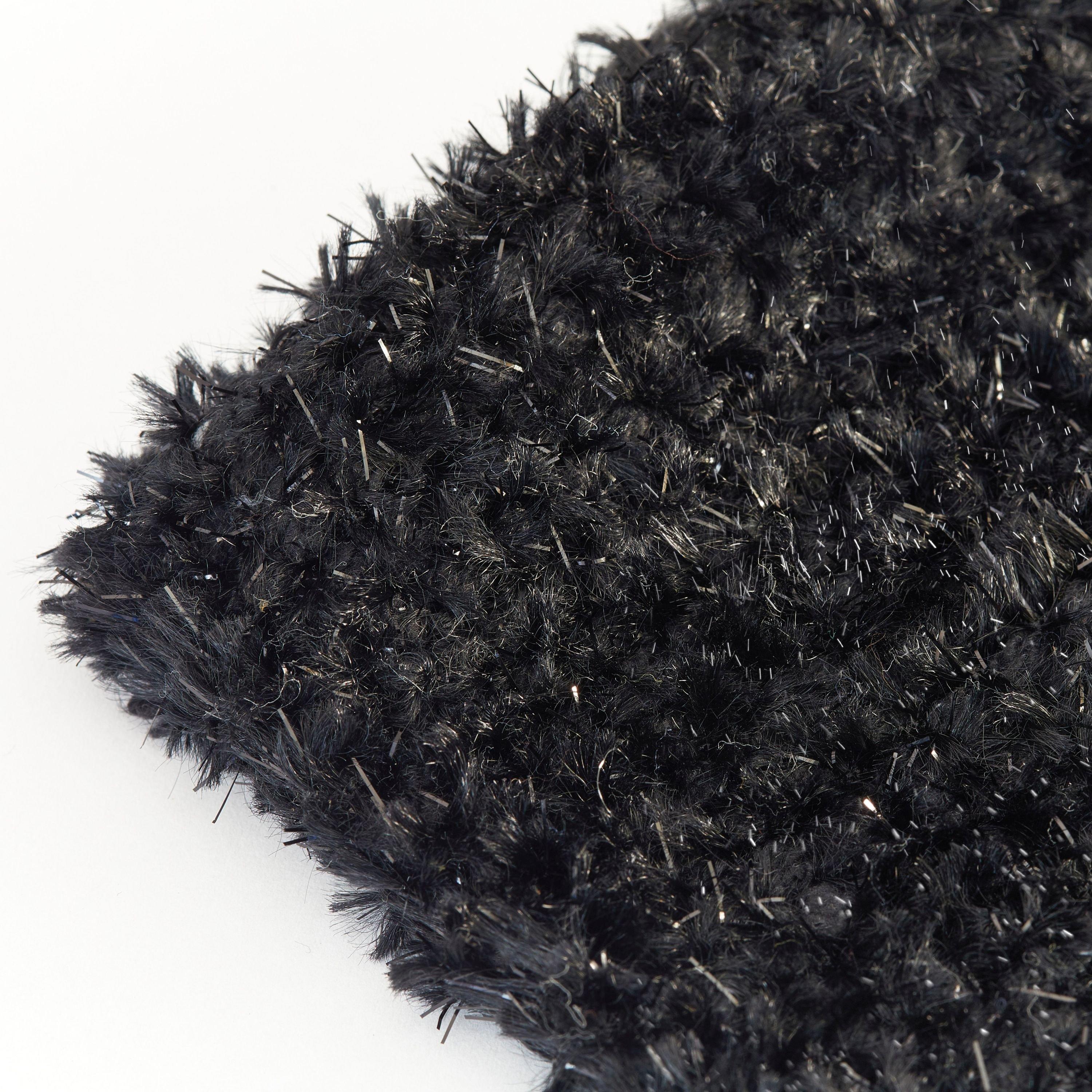 Black - Emma Barclay - Bath Mat Sparkle Absorbent Washable Twinkle - 4