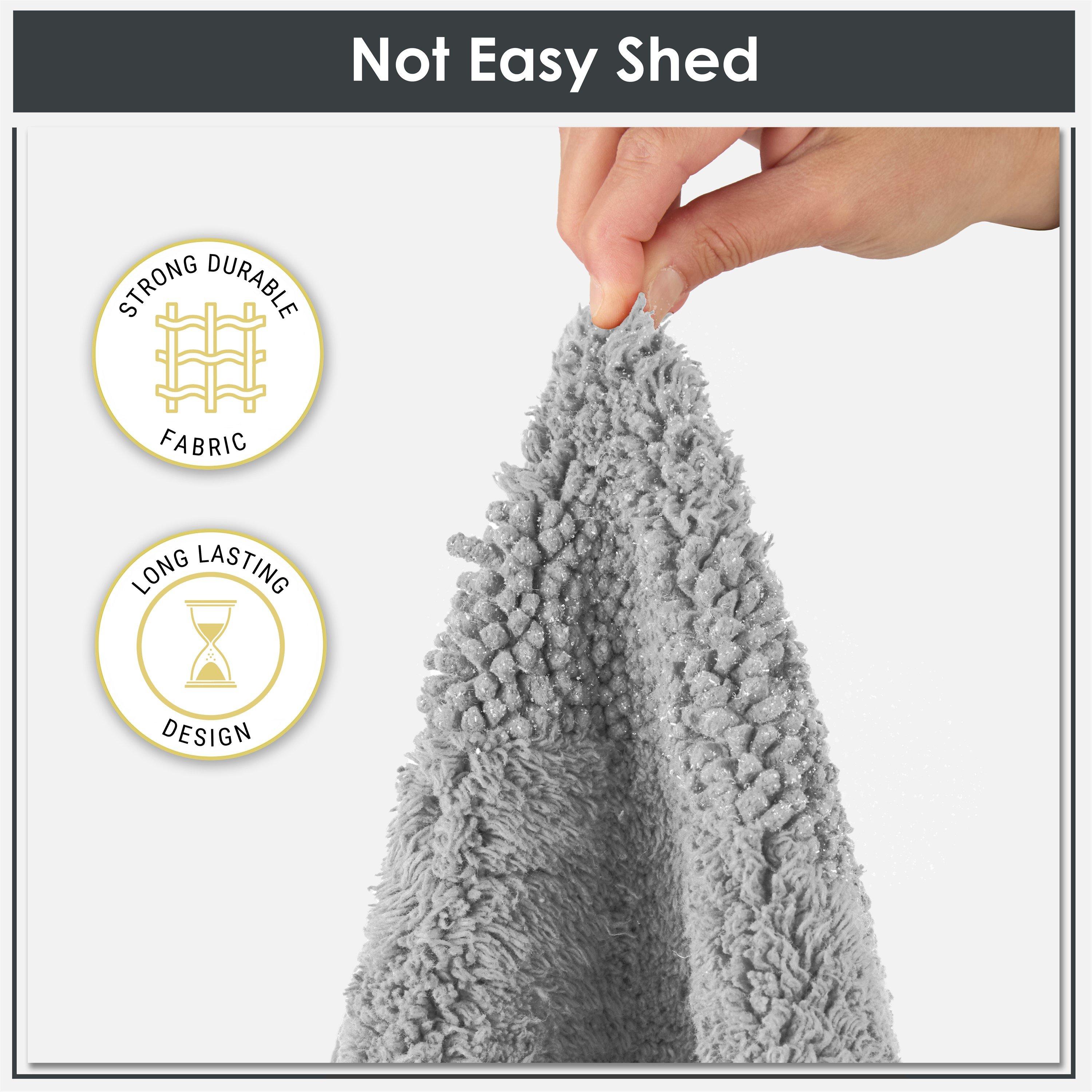 Silver - Emma Barclay - 2 Piece Bath Mat Set Sparkle Absorbent Diamante - 5