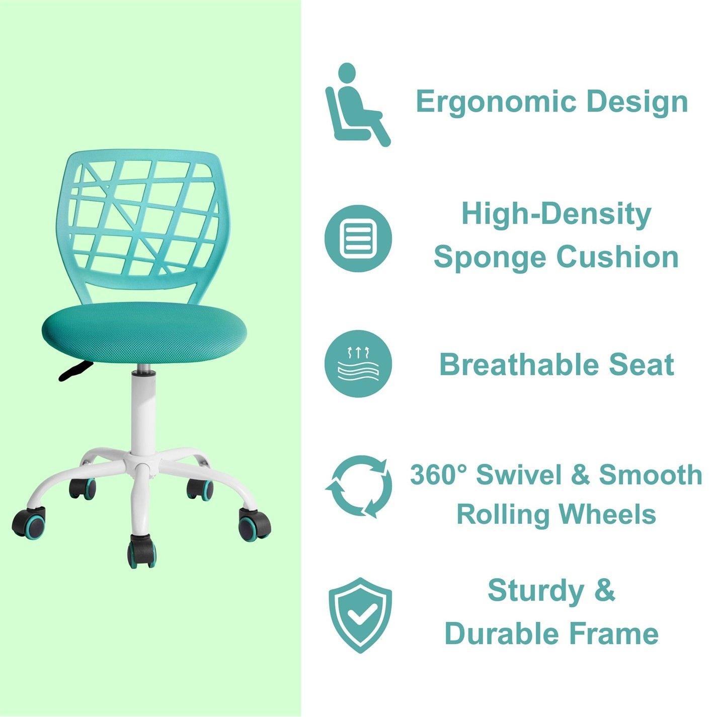 Aqua - Urban Meuble - Ergonomic Swivel Children Chair - 4