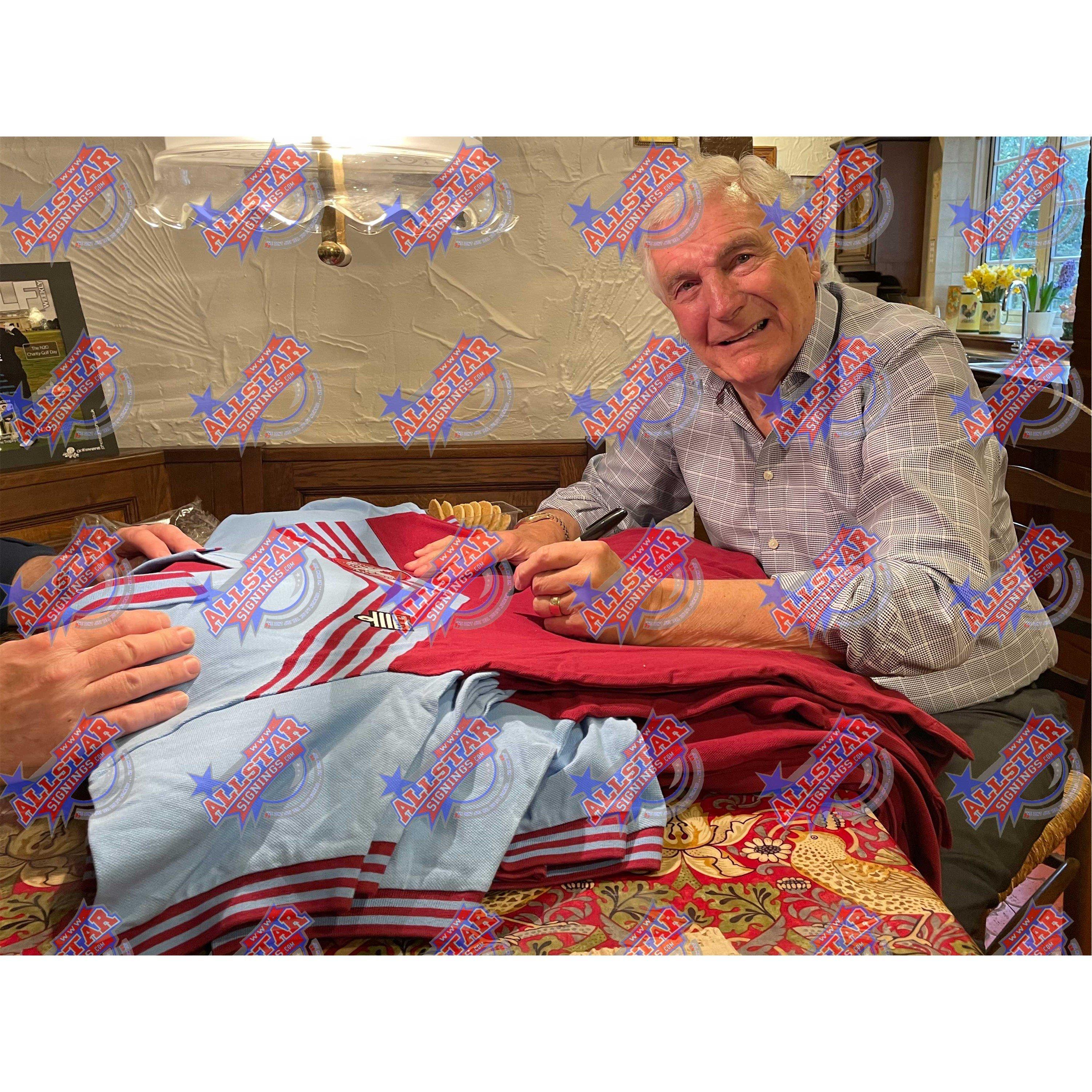 Red - AllStarSignings Ltd - Trevor Brooking signed West Ham United 1980 shirt - 2