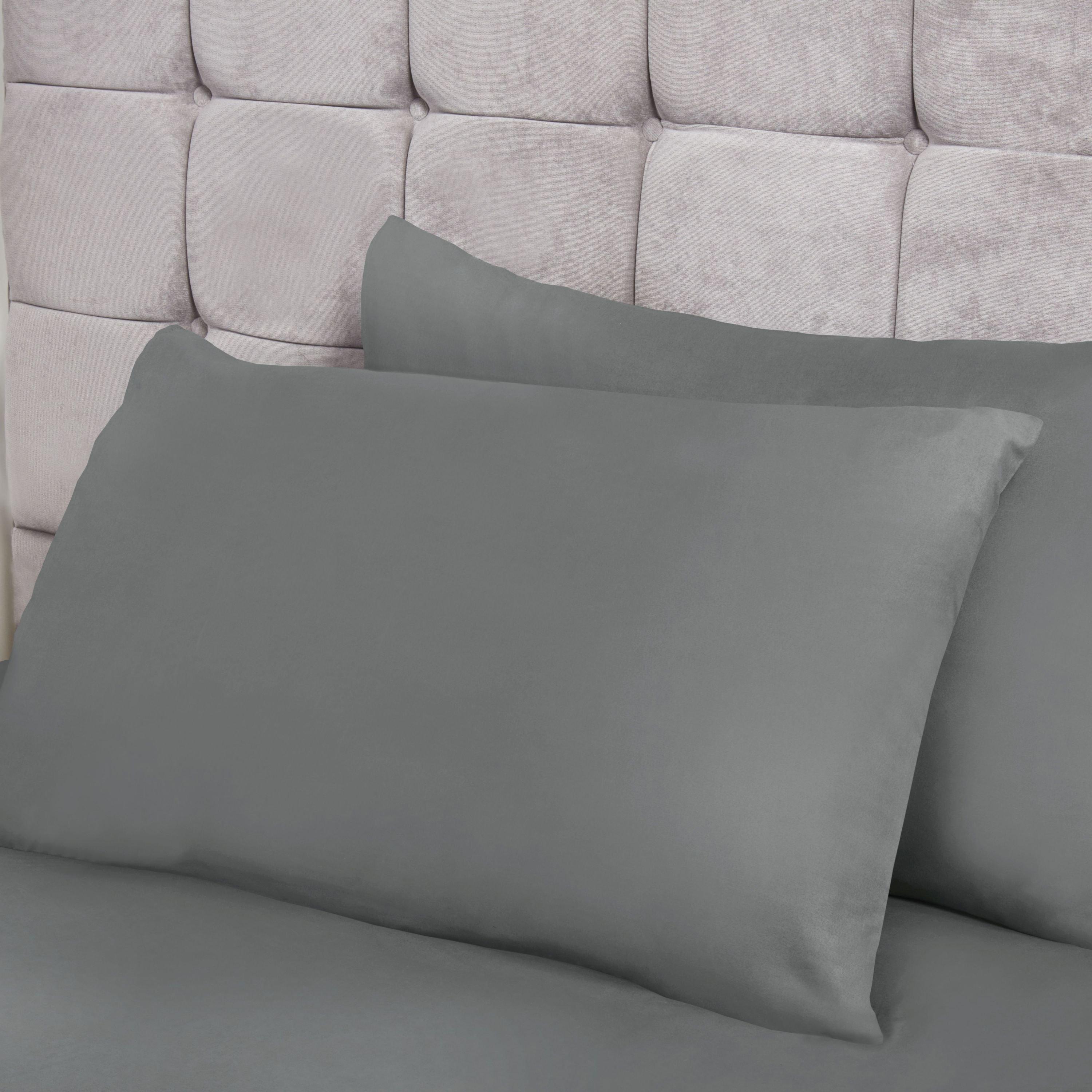 Grey - Emma Barclay - Pillowcase Pair Non Iron Soft Touch Lyla - 1