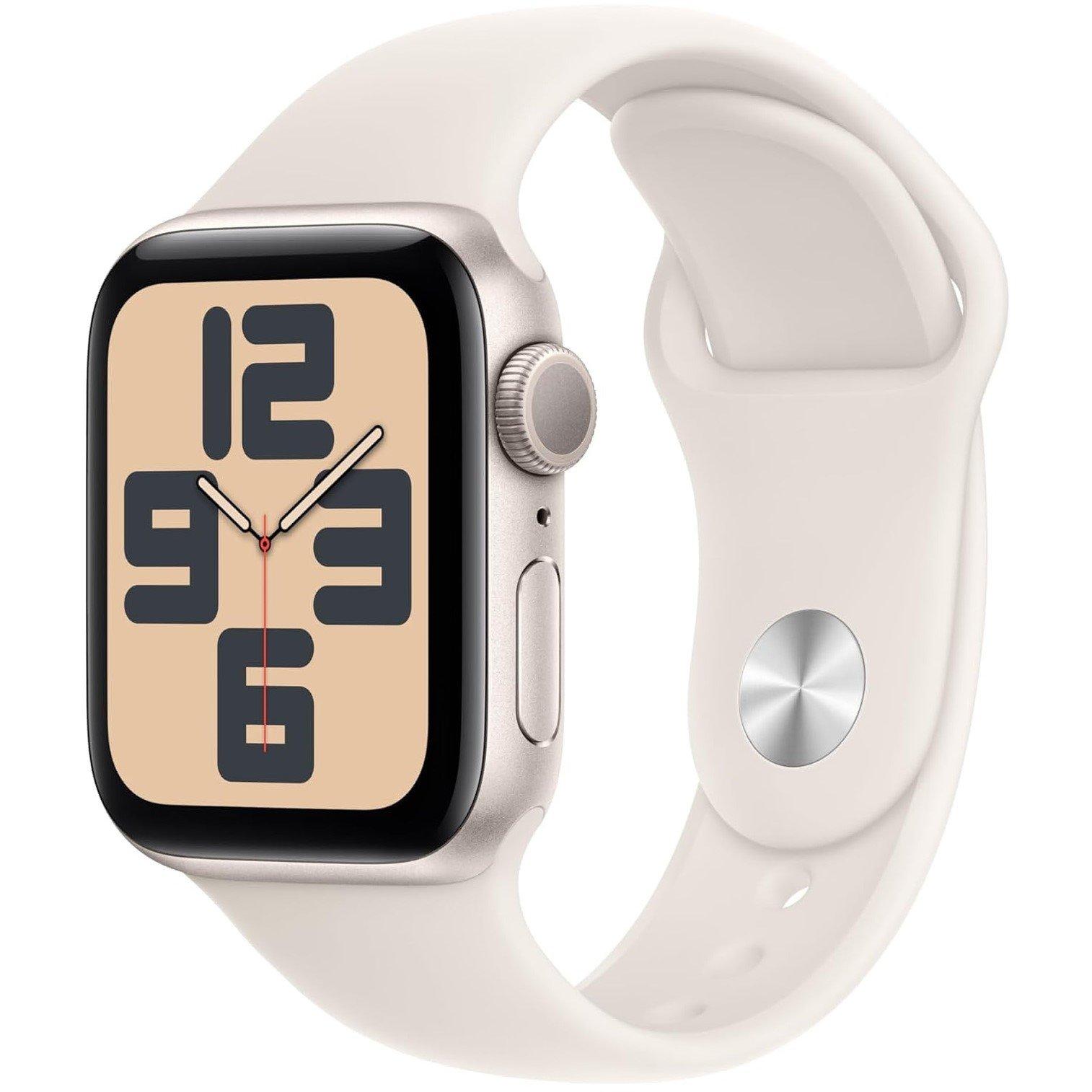 Apple  Watch Se - 40M Aluminium Case Sport Band M/L - Starlight