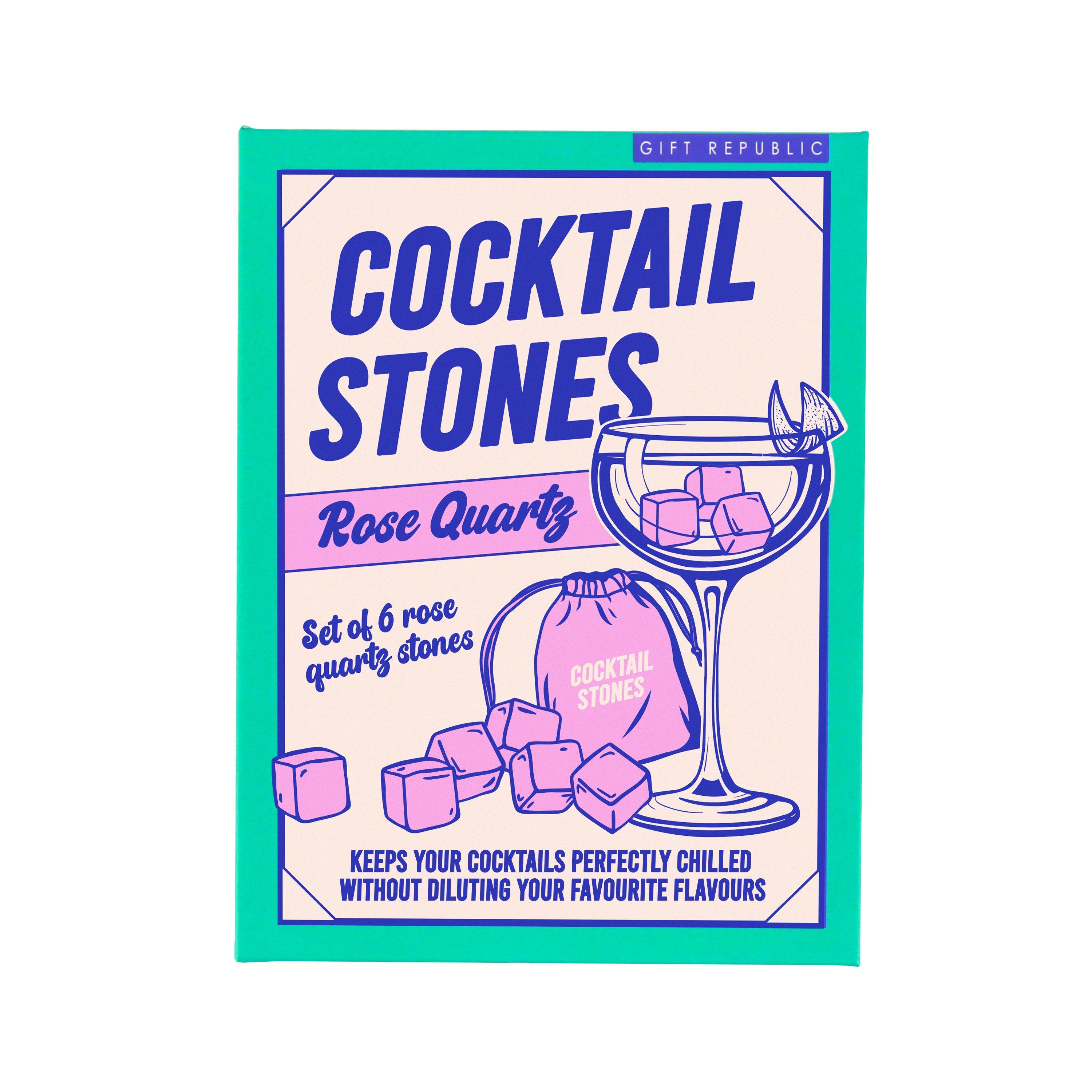 Multi - Gift Republic - Cocktail Stones – Rose Quartz - 5