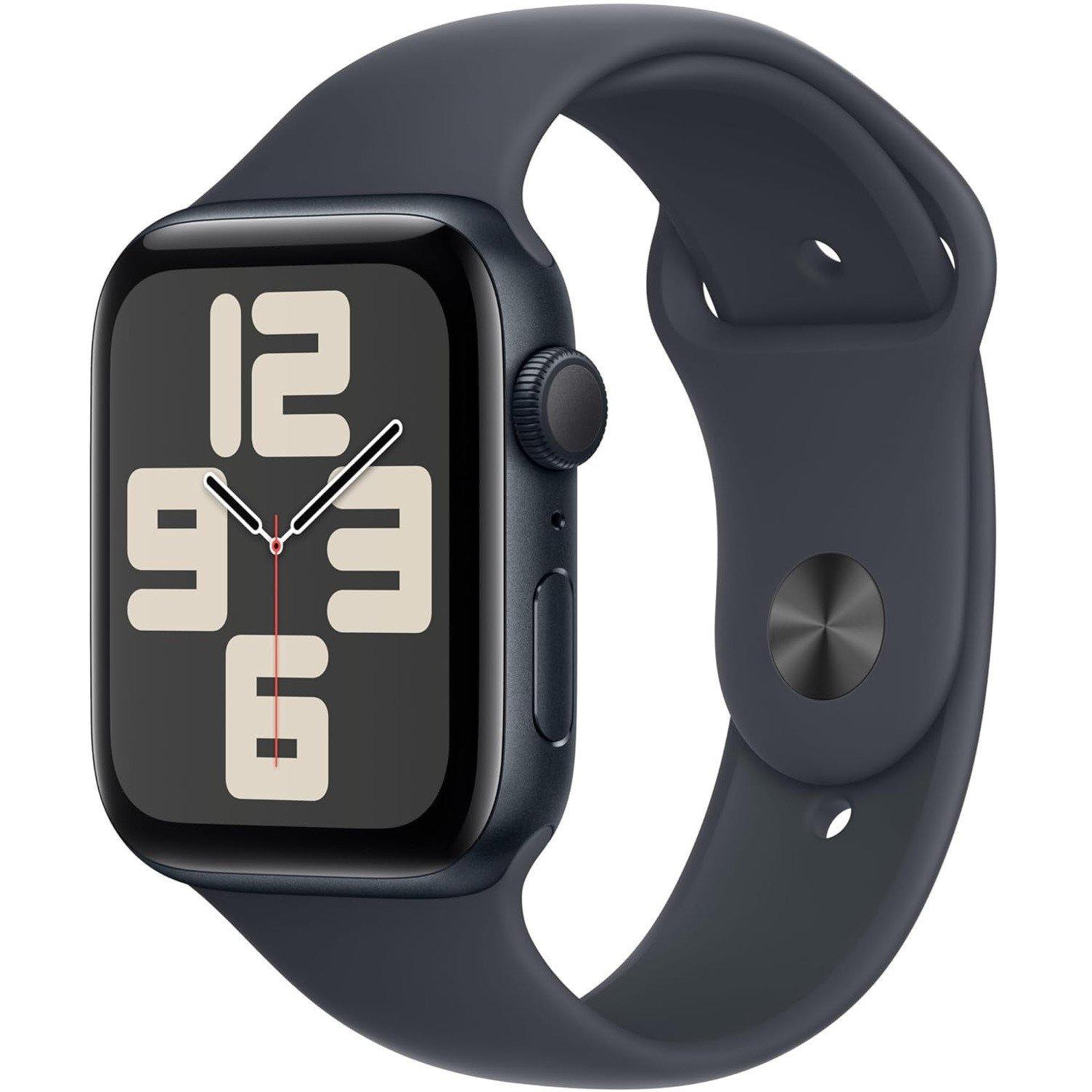 Apple  Watch Se - 44M Aluminium Case Sport Band M/L - Midnight