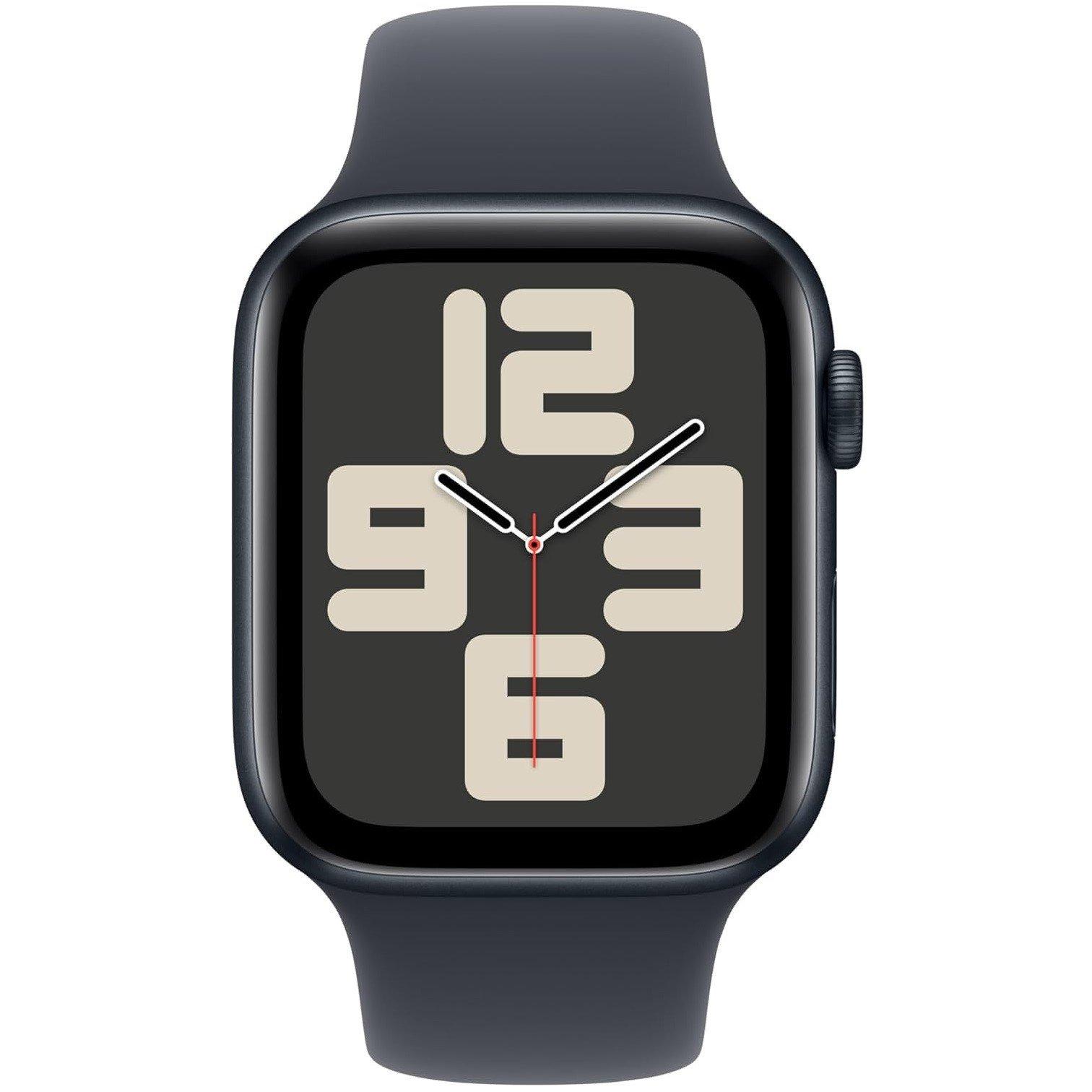 Midnight - Apple - APPLE Watch SE - 44m Aluminium Case Sport Band M/L - 2