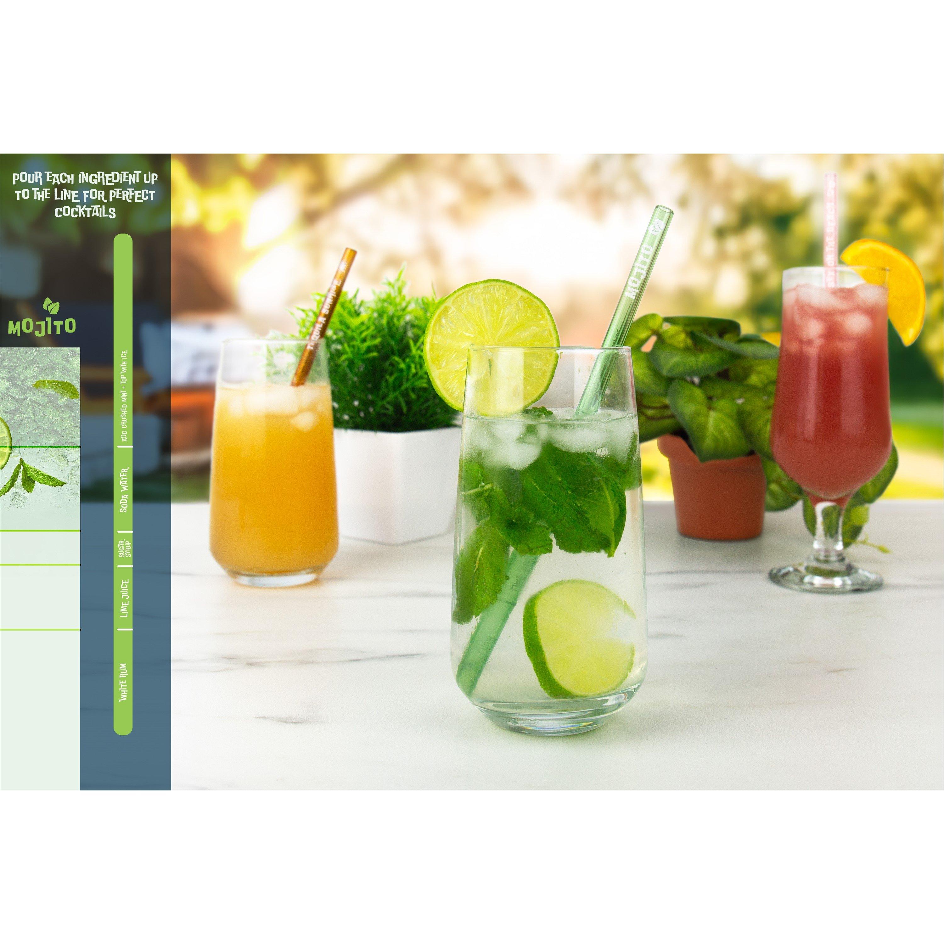 Multi - Gift Republic - COCKTAIL RECIPE STRAWS - 5