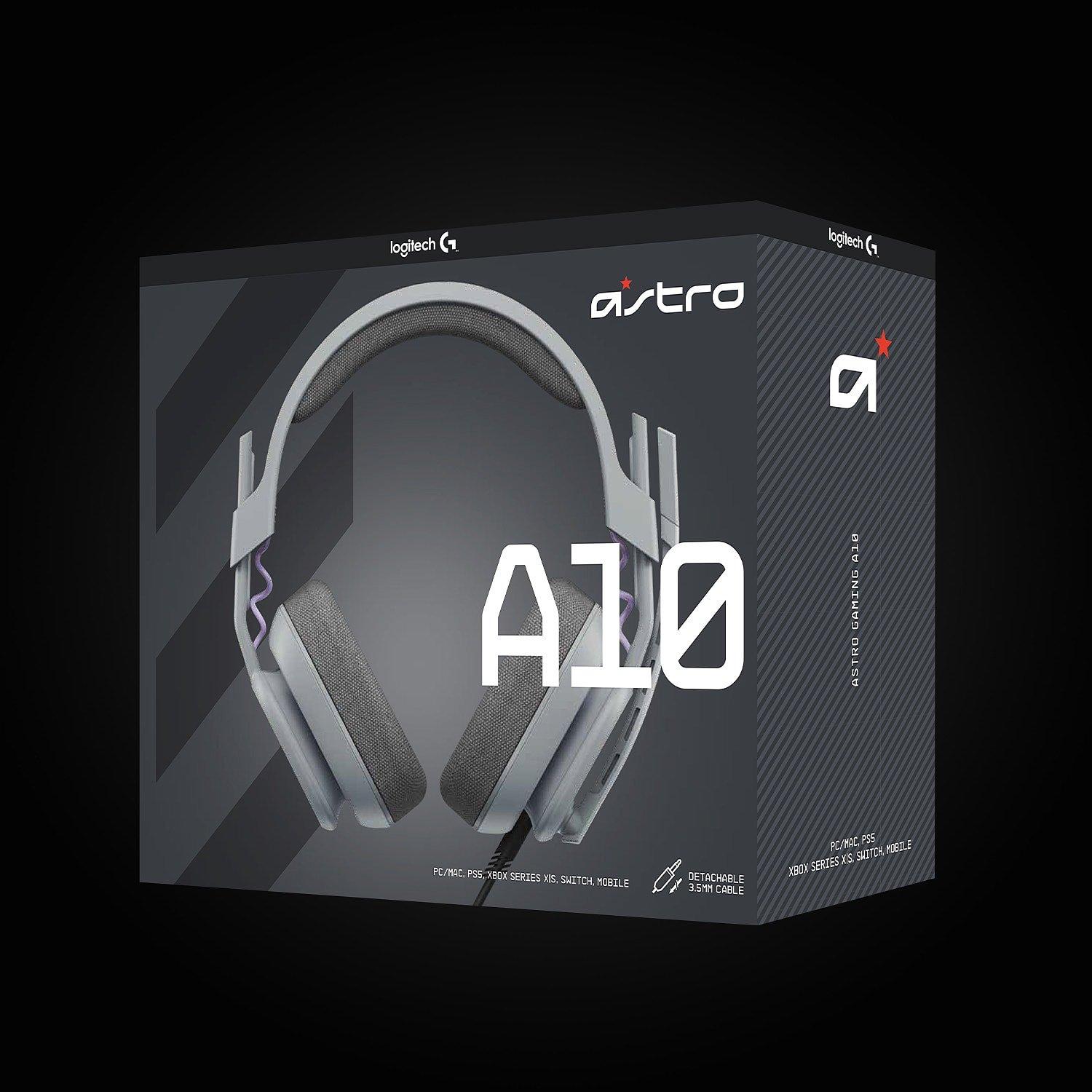 Cinzento - ASTRO Gaming - A10 PC Gaming Headset Grey - 4