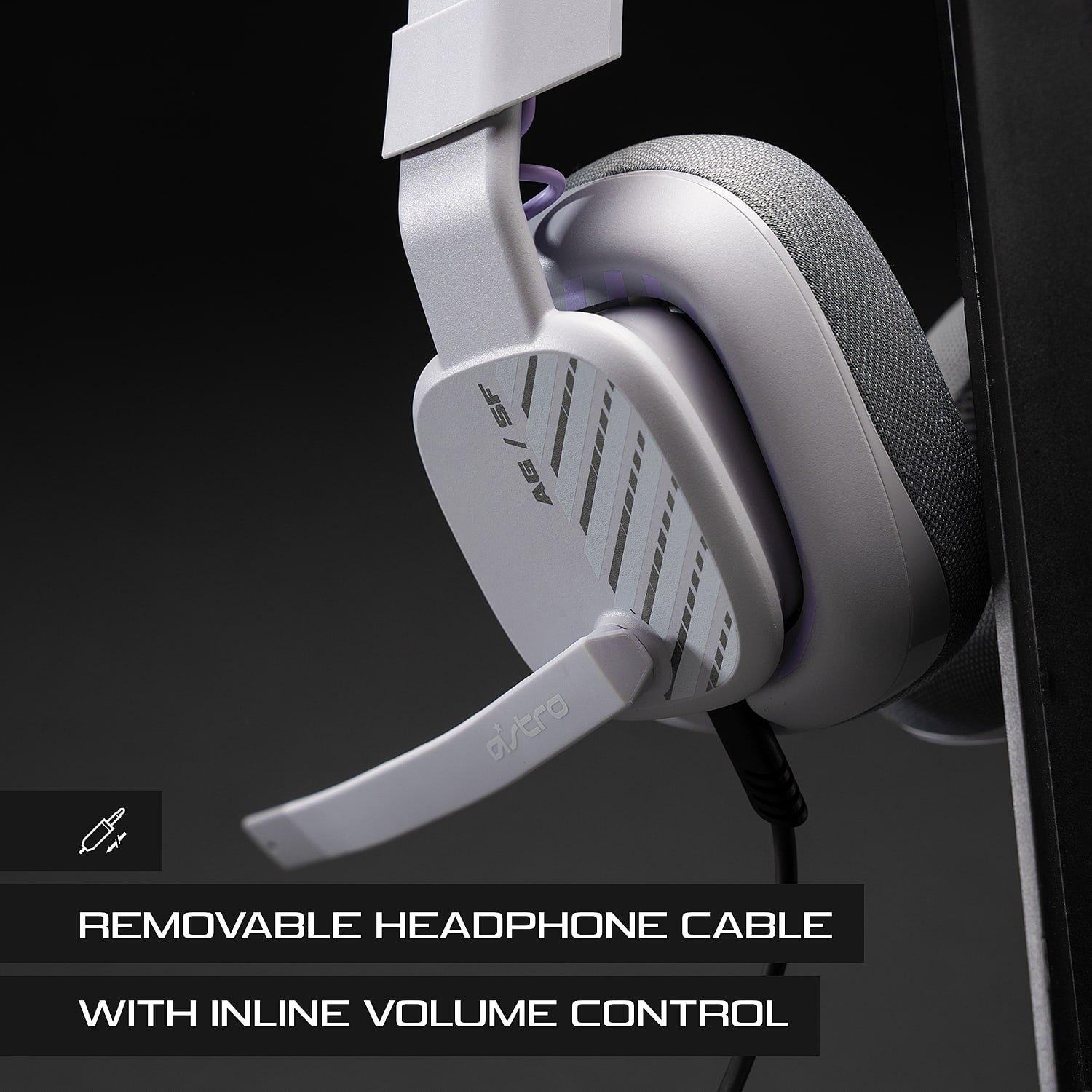 Cinzento - ASTRO Gaming - A10 PC Gaming Headset Grey - 6