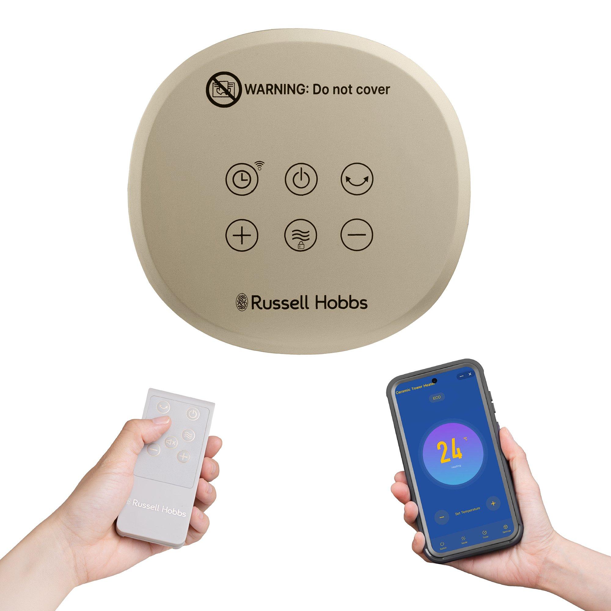 Stone And Gold - Russell Hobbs - RHCTH2001ST-SMT 2000W Smart Ceramic Heater - 12