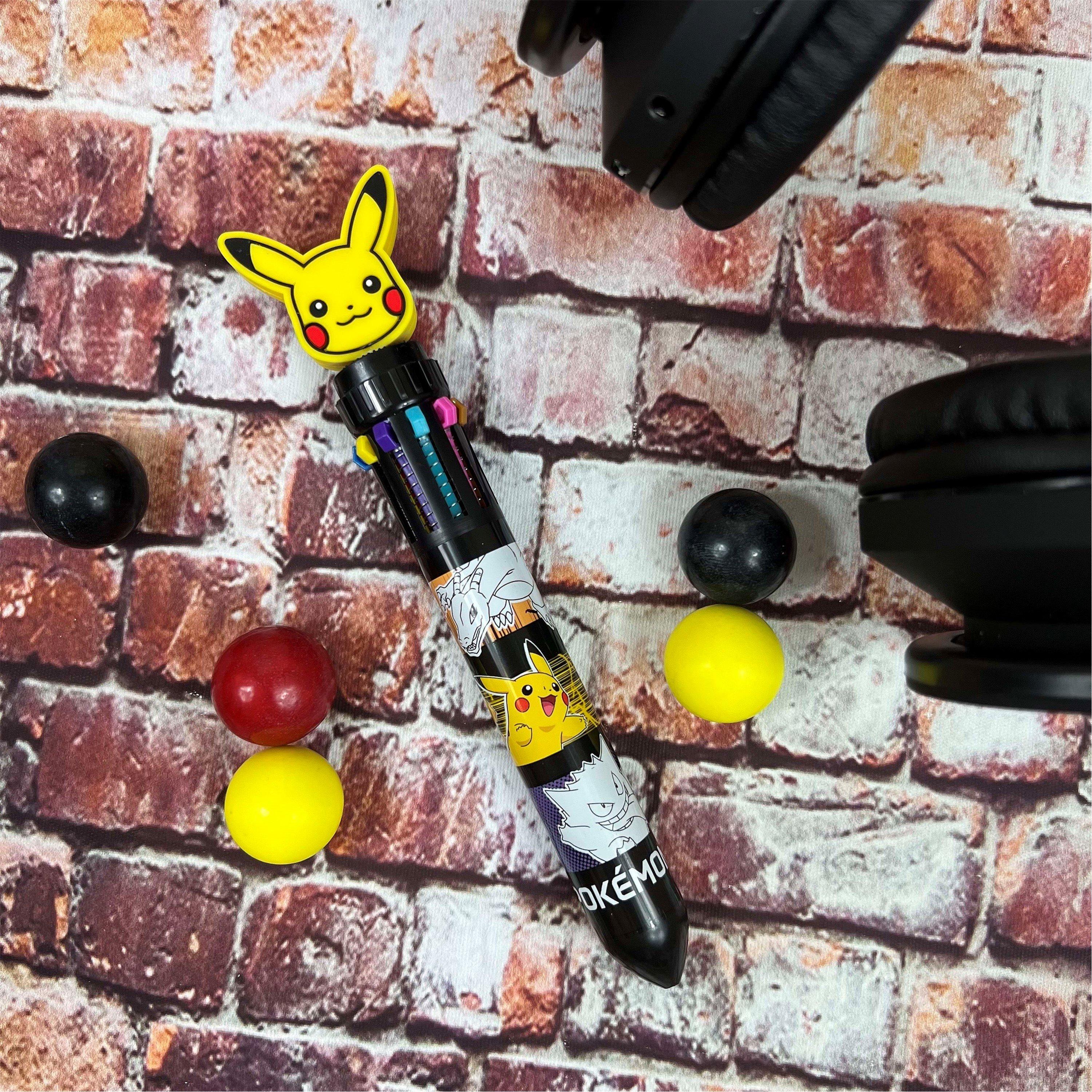 Mercadoria - Pokemon - Pokémon Anime 10 Colour Pen - 4