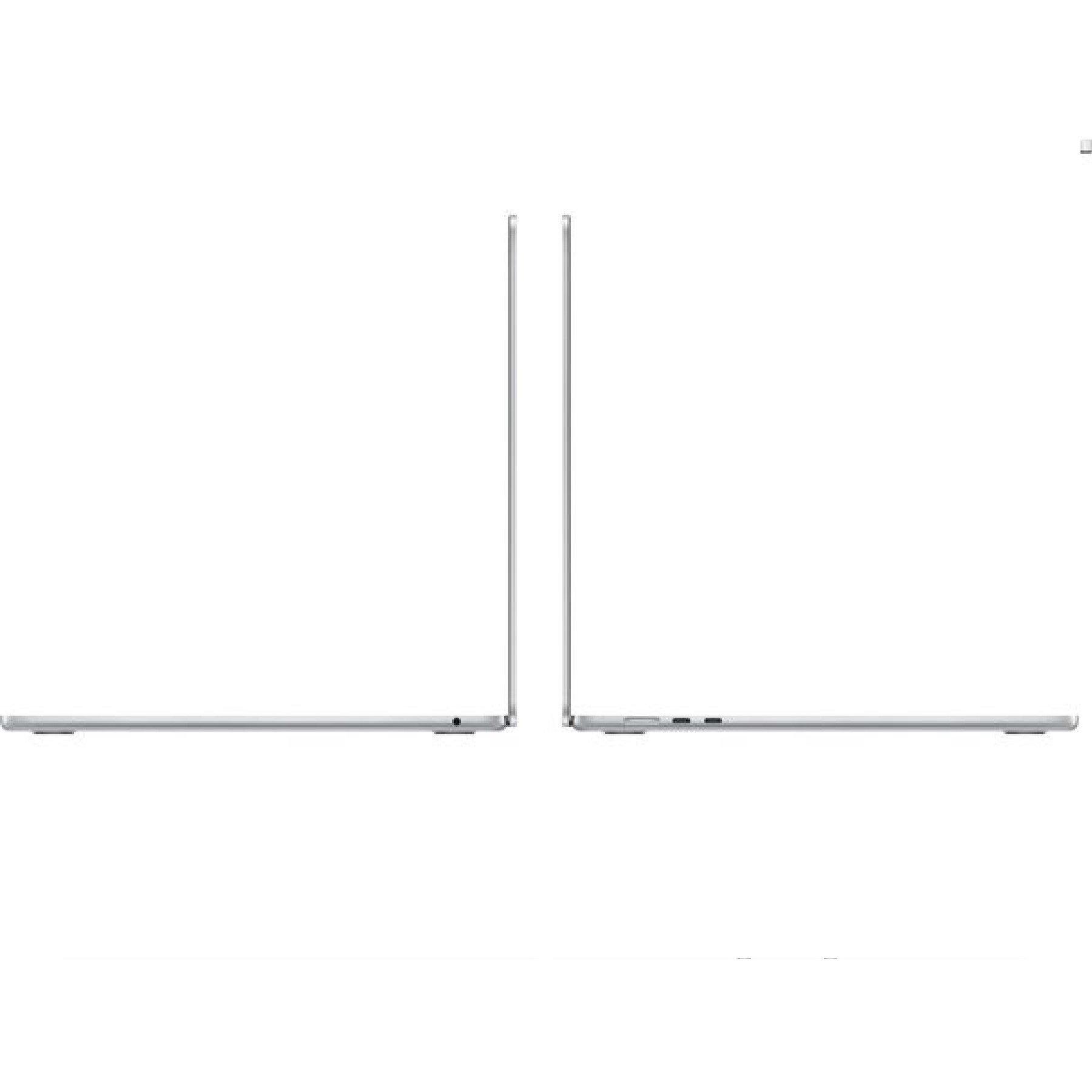 Silver - Apple - APPLE MacBook Air 15.3 (2024) - M3, 256GB, 16GB - 3