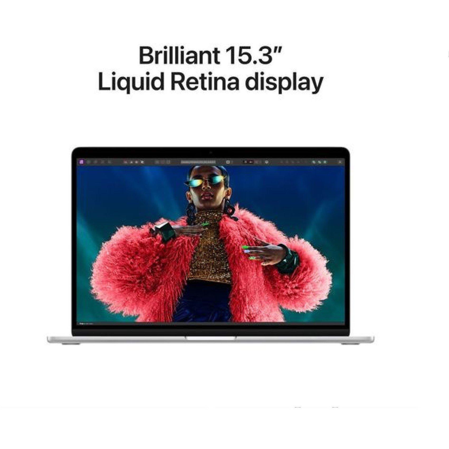 Silver - Apple - APPLE MacBook Air 15.3 (2024) - M3, 256GB, 16GB - 5