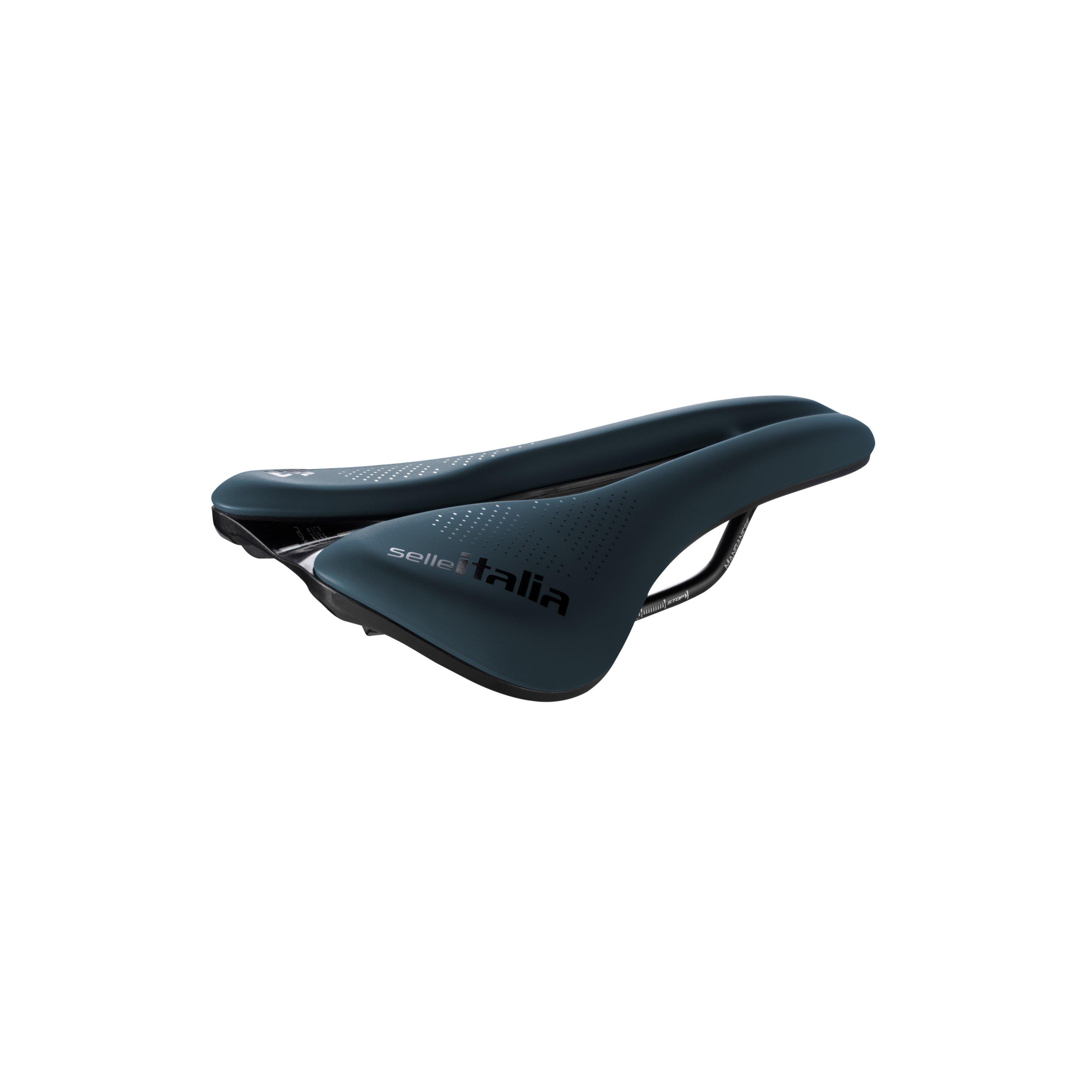 Blue - Selle Italia - Selle Italia Novus Boost Evo TM Superflow Gravel S - 2
