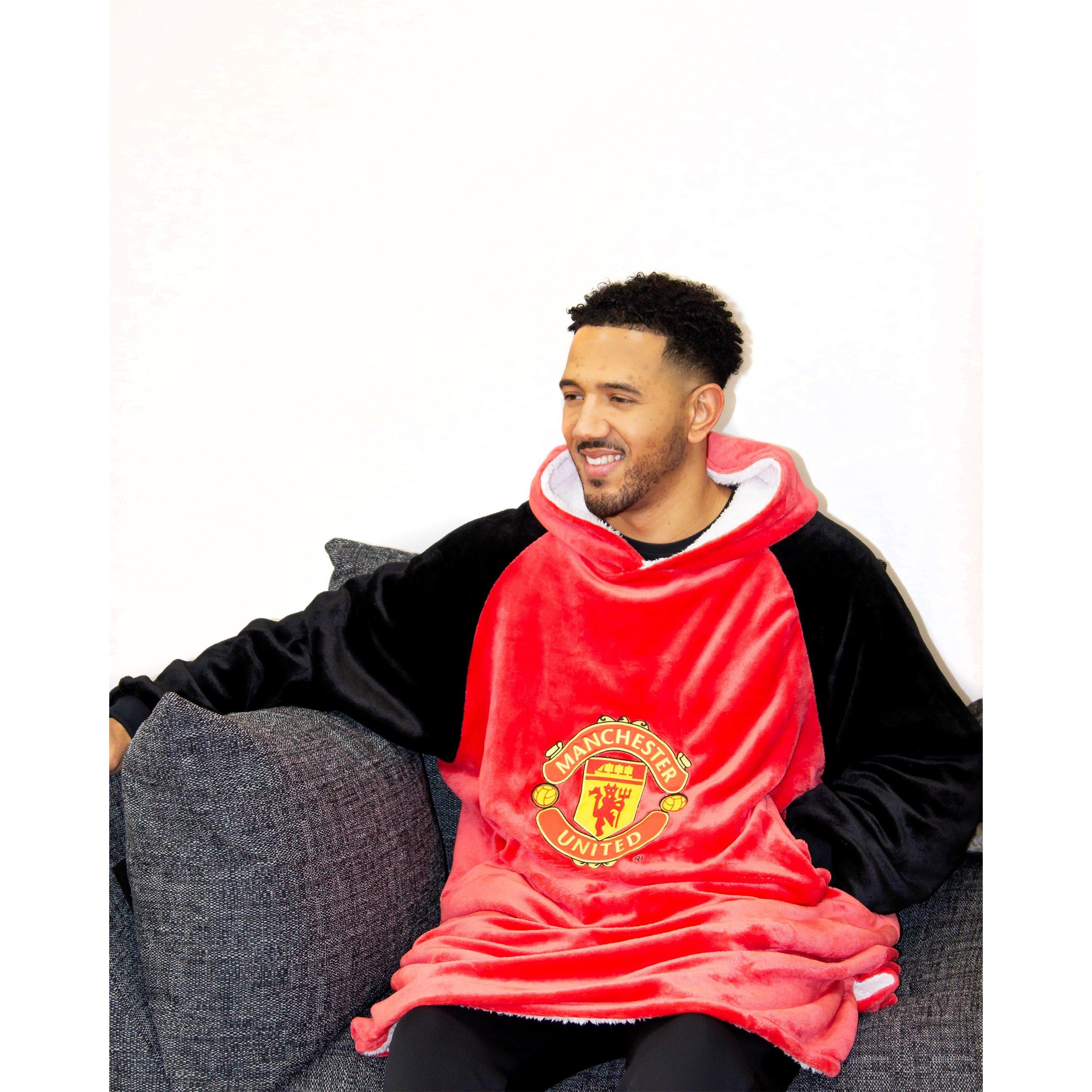 Multi - Team - Man United FC Hooded Wearable Fleece - 1