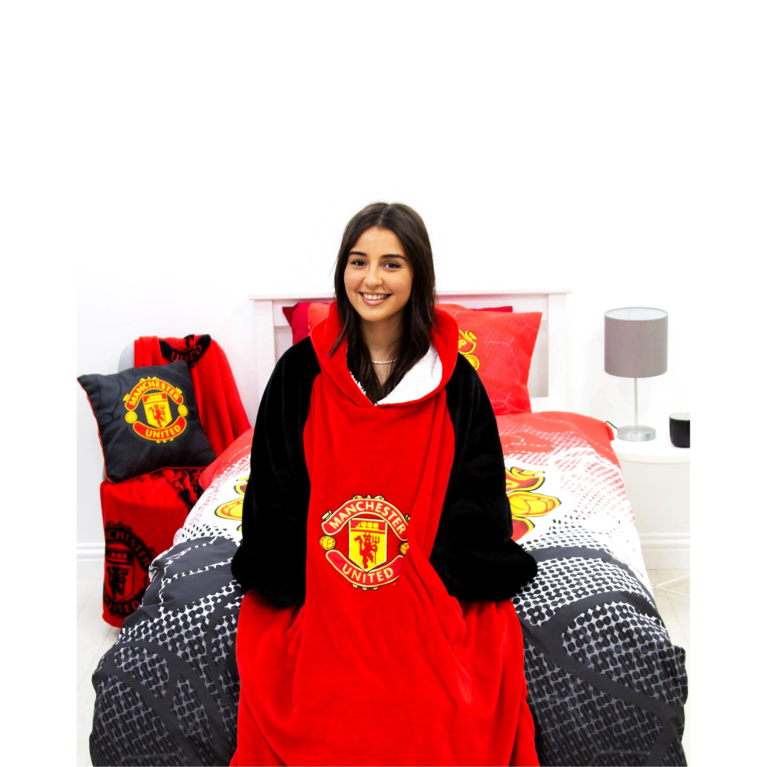 Multi - Team - Man United FC Hooded Wearable Fleece - 2