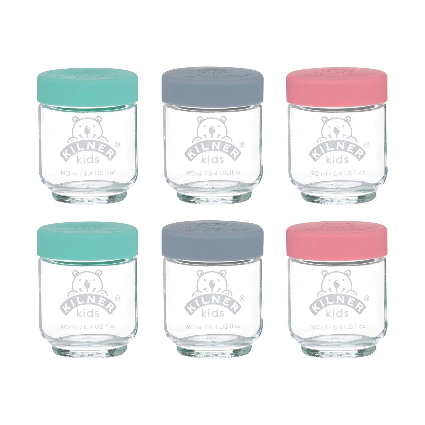 Multi - Kilner - Set of 6 Kids Jars 190ml - 1