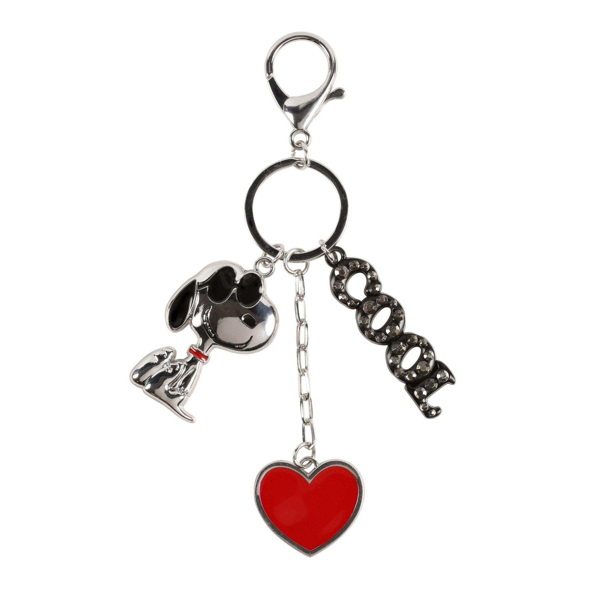 Silver - Snoopy - Snoopy Cool Keychain - 1