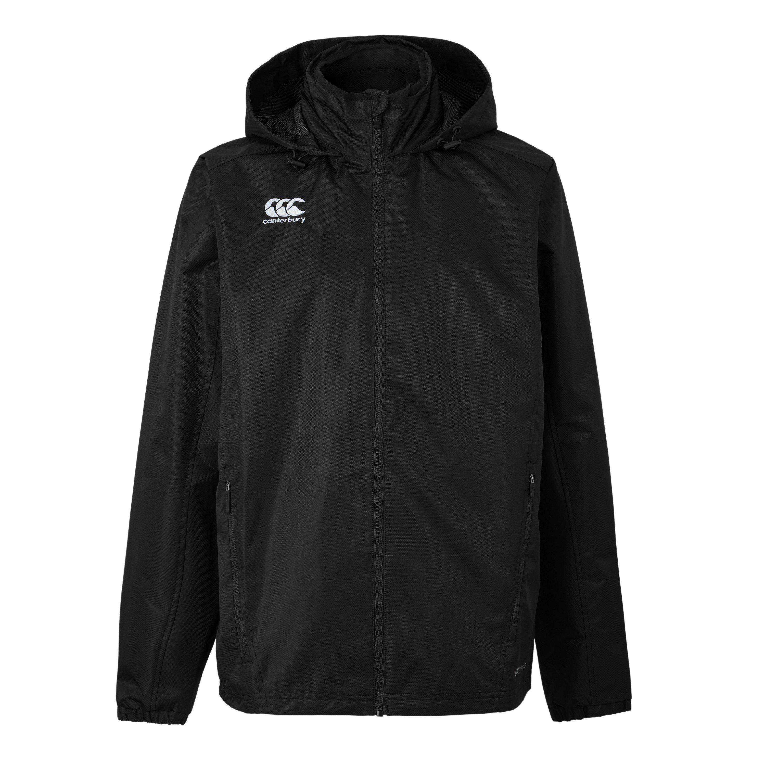 Zwart - Canterbury - Men's Club Rain Rugby Jacket - 1