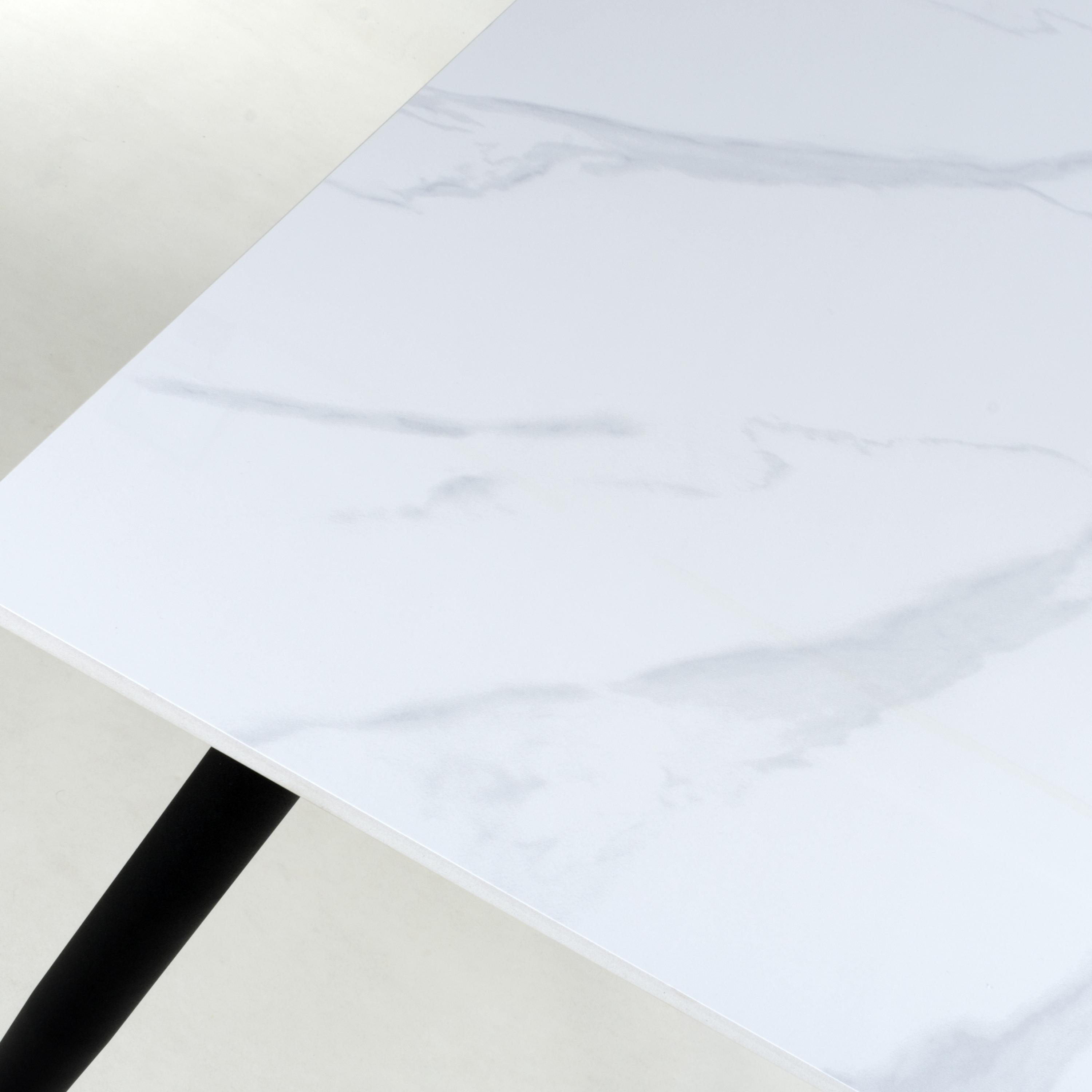 White - Shankar - Kensington 120cm Dining Table - 5