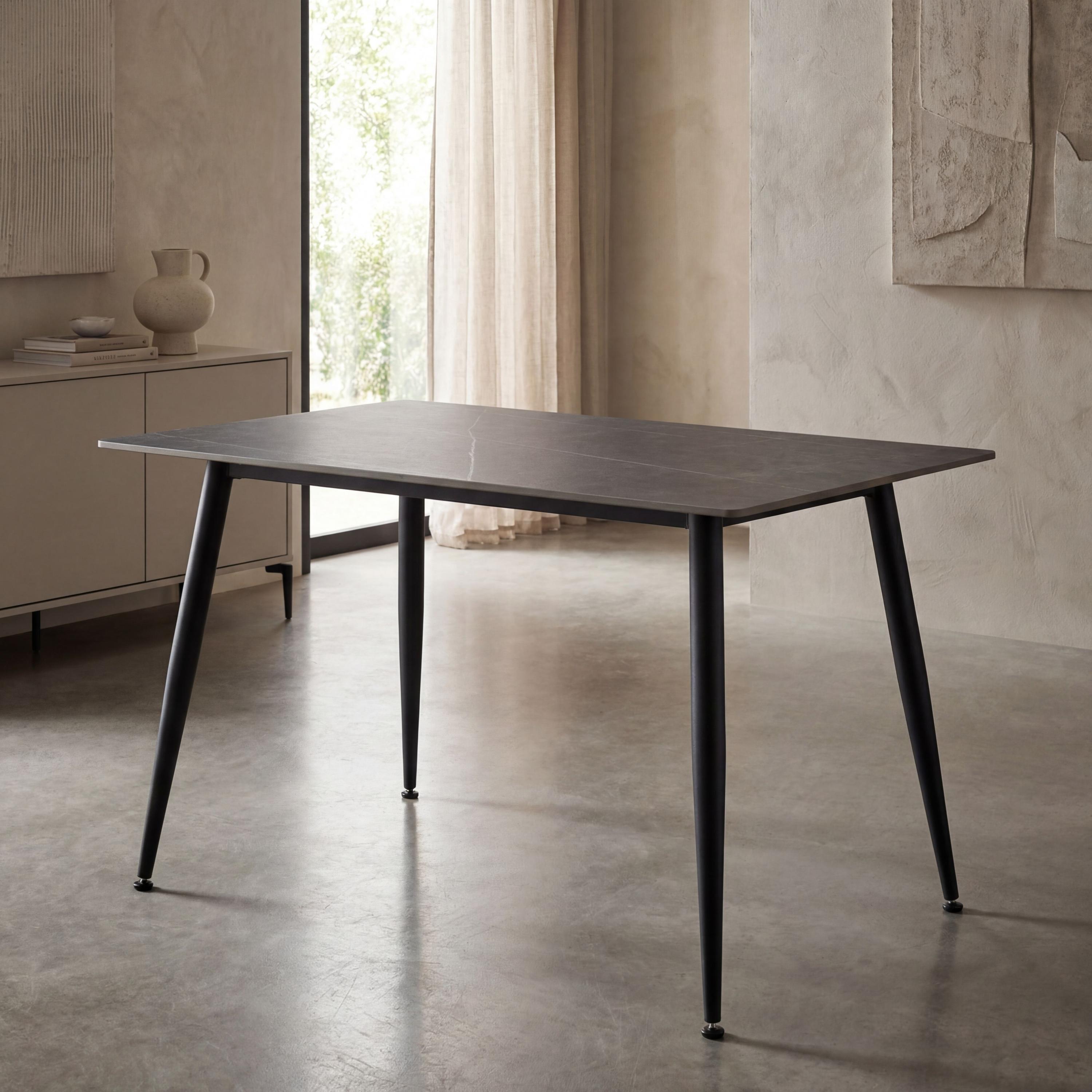Grey - Shankar - Kensington 120cm Dining Table - 1