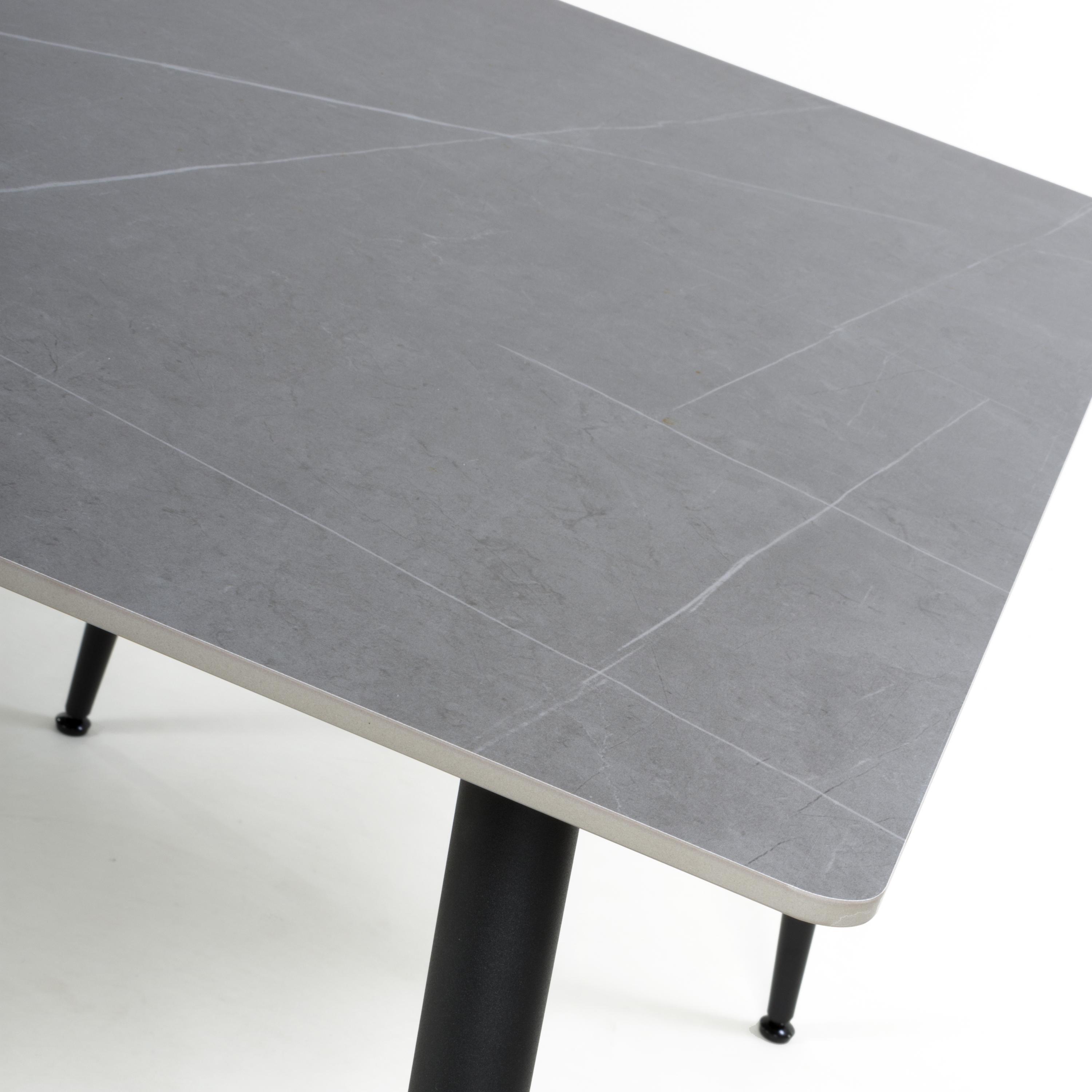 Grey - Shankar - Kensington 120cm Dining Table - 5