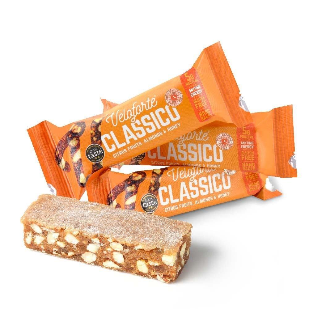 Veloforte Energy Bars (24 x 70g Bars) - Classico (Citru
